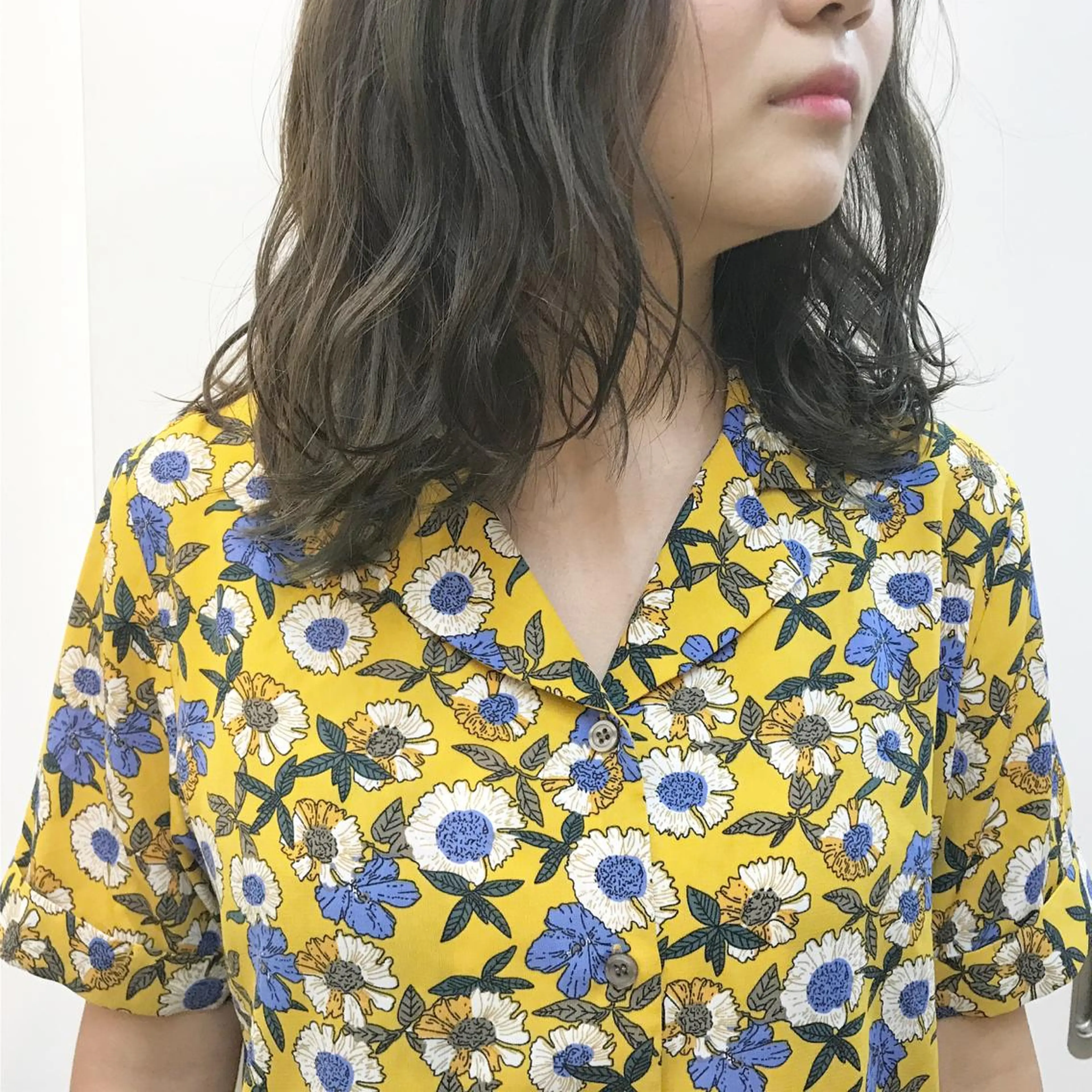 カラー クニモトハルナ ボブ/柔らかカラーのヘアスタイル