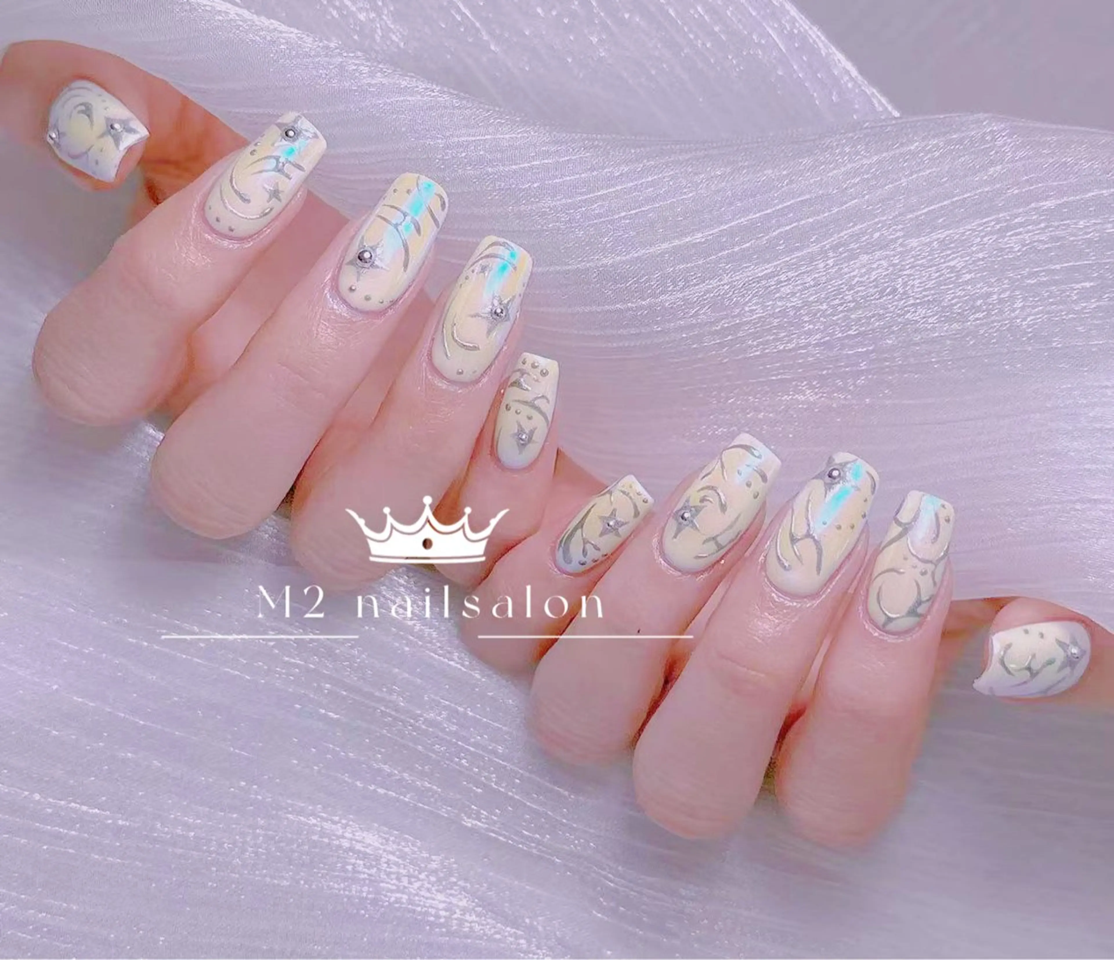 ネイル ハンドネイル 長さだし専門店 M2　rikaのネイルデザイン