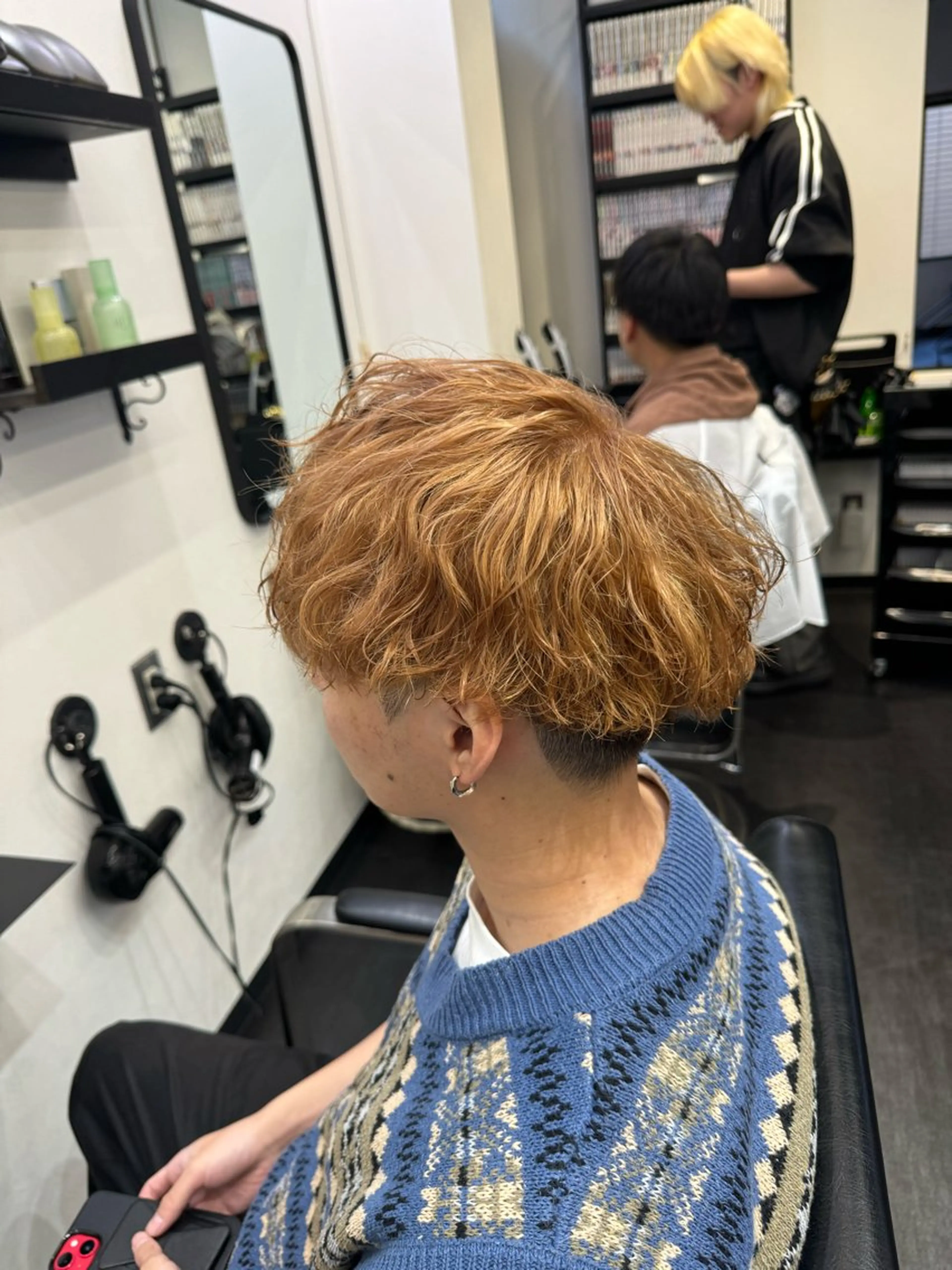 カラー パーマ メンズ カット ヘアカラー パーマ ✨メンズ特化✨鈴木 遼太のヘアスタイル