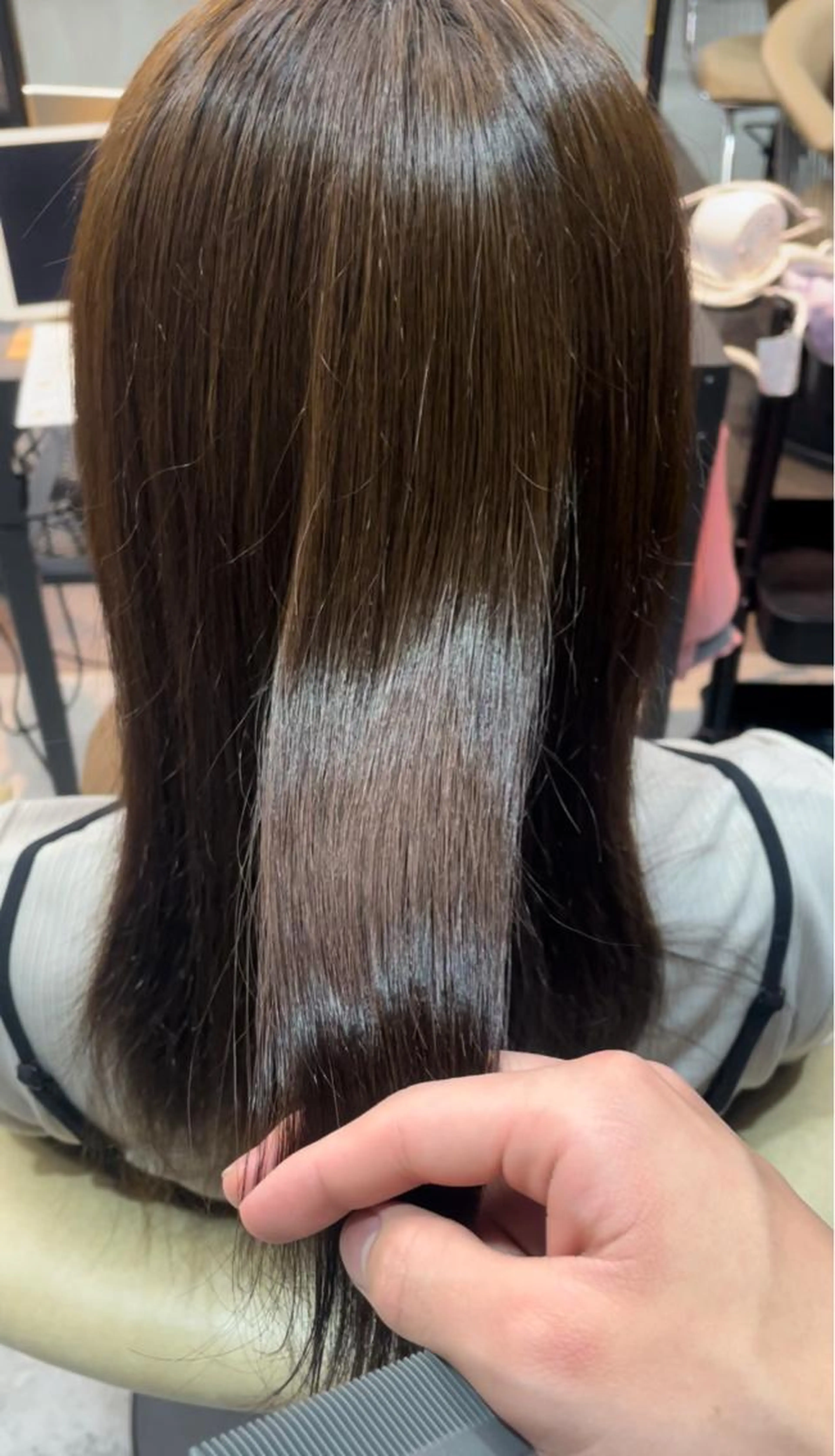 お白髪染めの写真