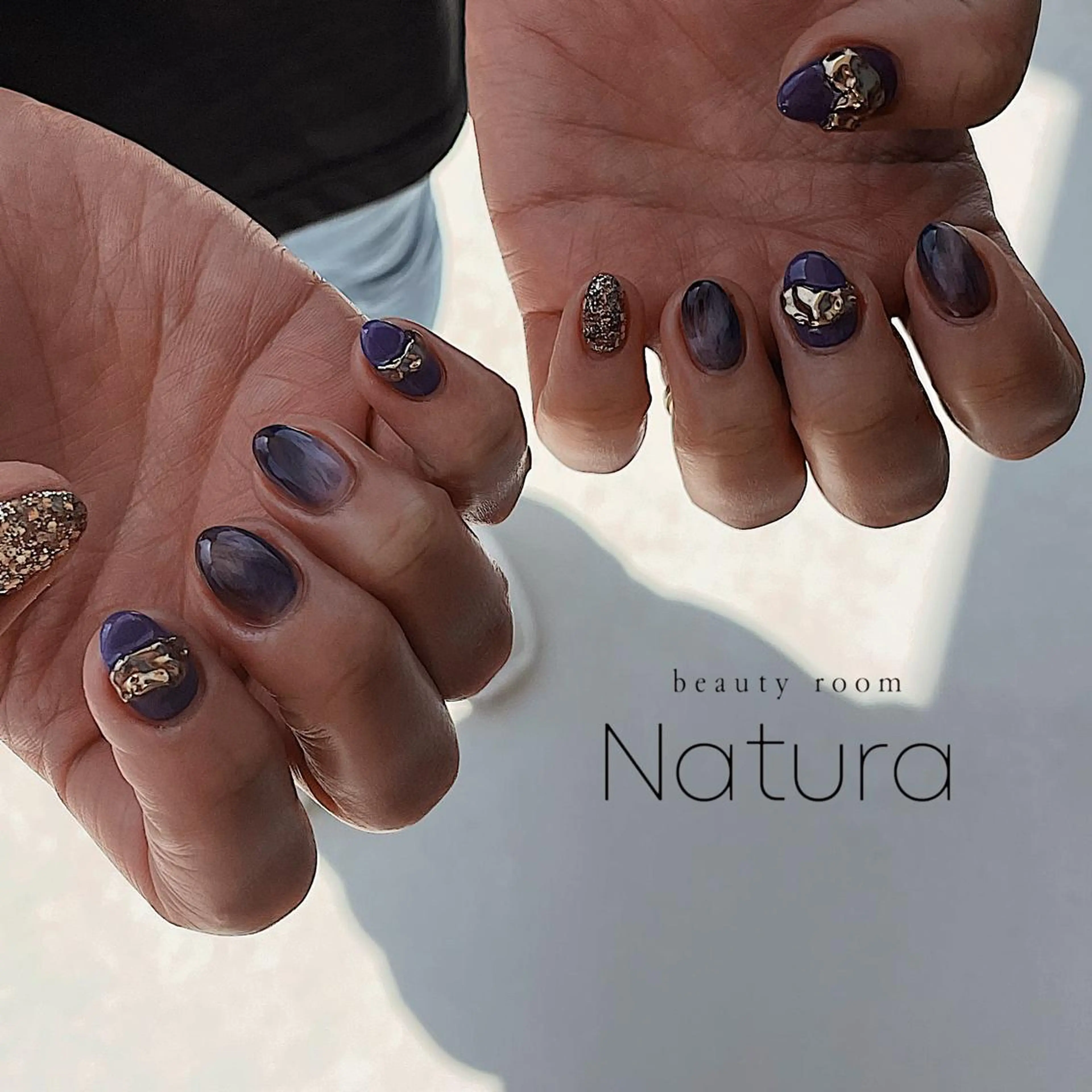 ネイル マツエク・マツパ アイブロウ ハンドネイル beautyroom Naturaのネイルデザイン