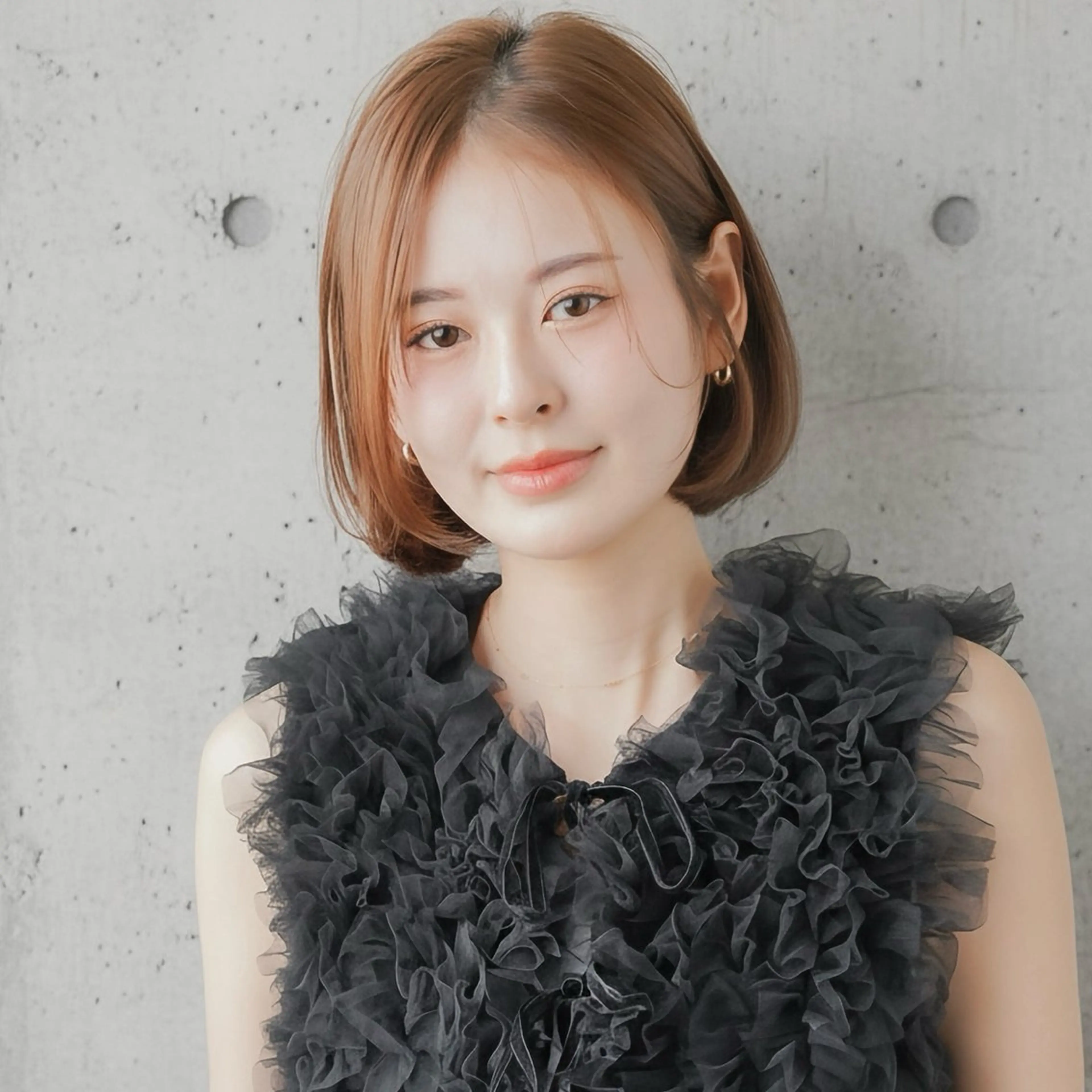 ショート カット ヘアカラー トリートメント ショート〜ミディアム 喜多司のヘアスタイル