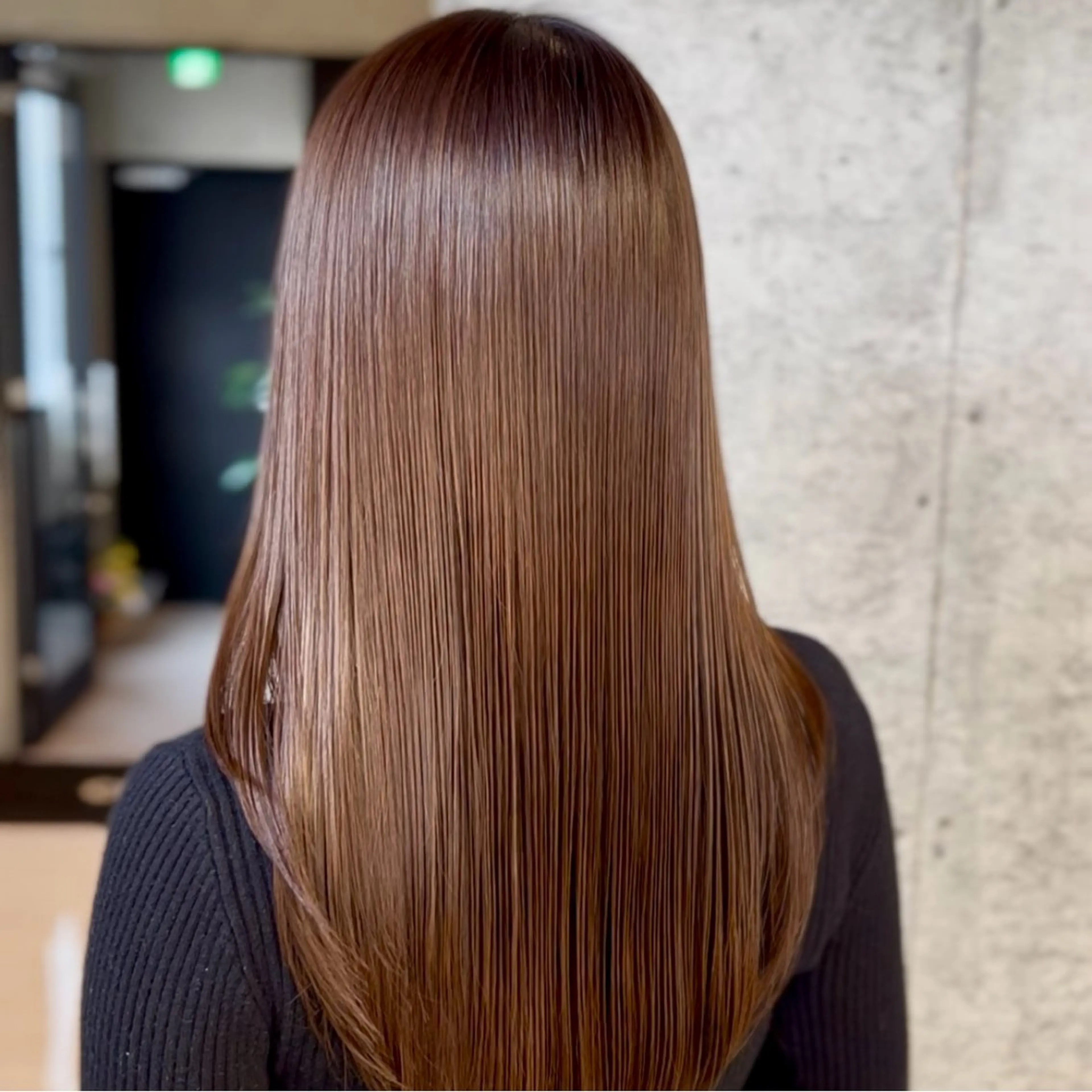 ロング カラー 髪質改善 ヘアカラー トリートメント りおな/髪質改善/ カラー /平尾のヘアスタイル