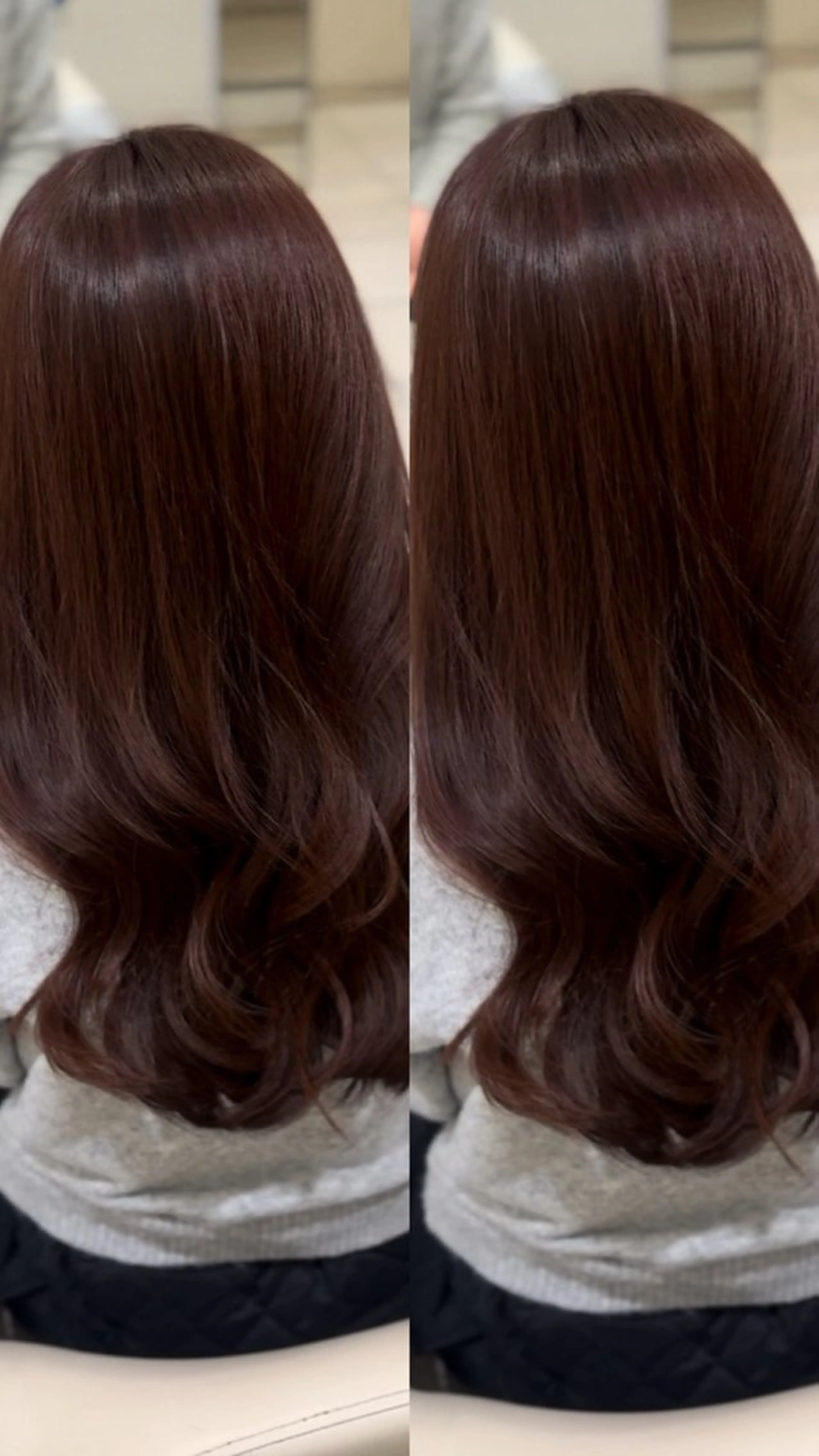 ロング ヘアカラー 海希/ブリーチ透明カ ラー/レイヤーカットのヘアスタイル