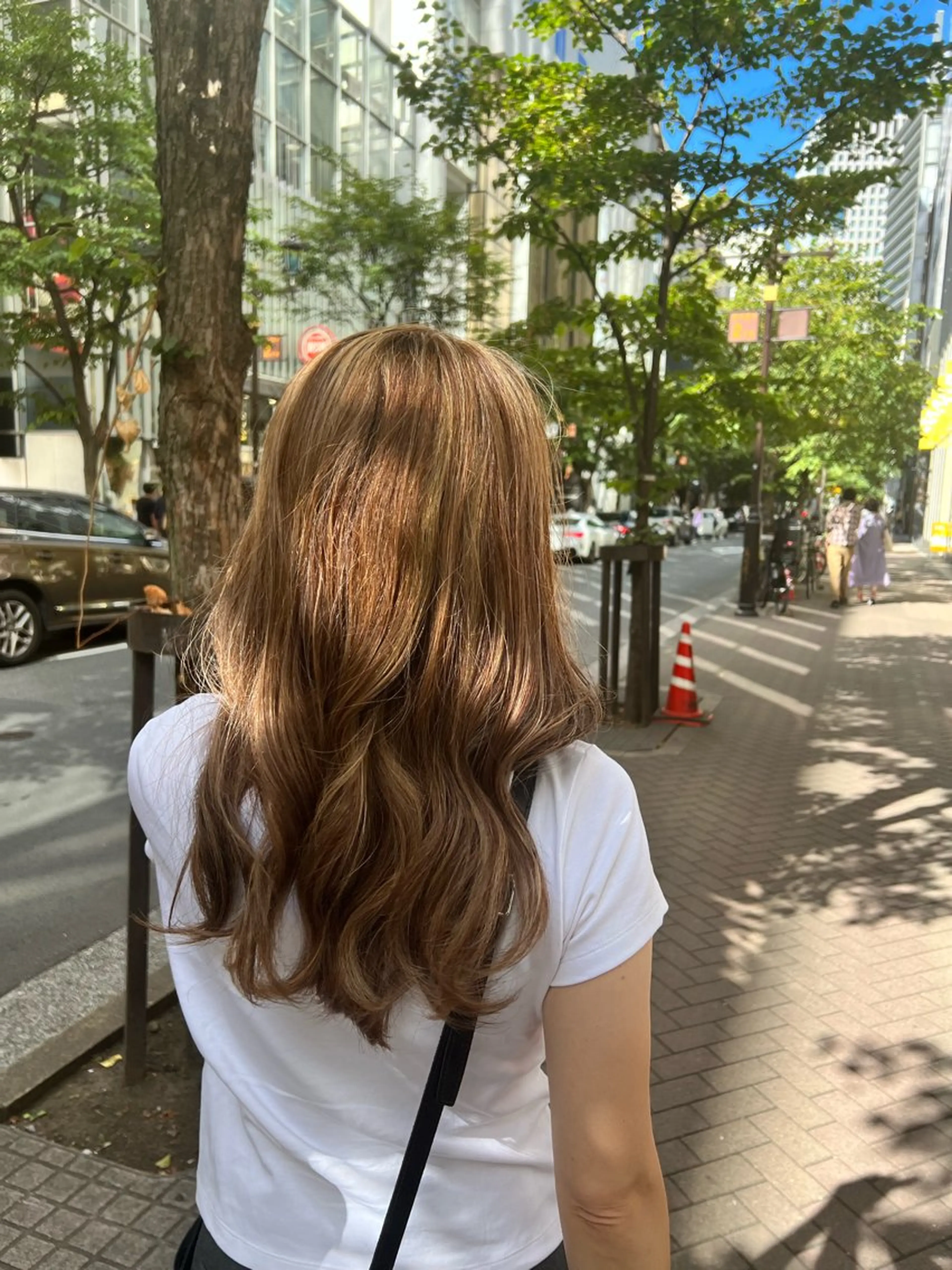 セミロング カラー ハイライトカラー ハイライト カラースペシャリスト しょう🧑🏼‍🎨のヘアスタイル