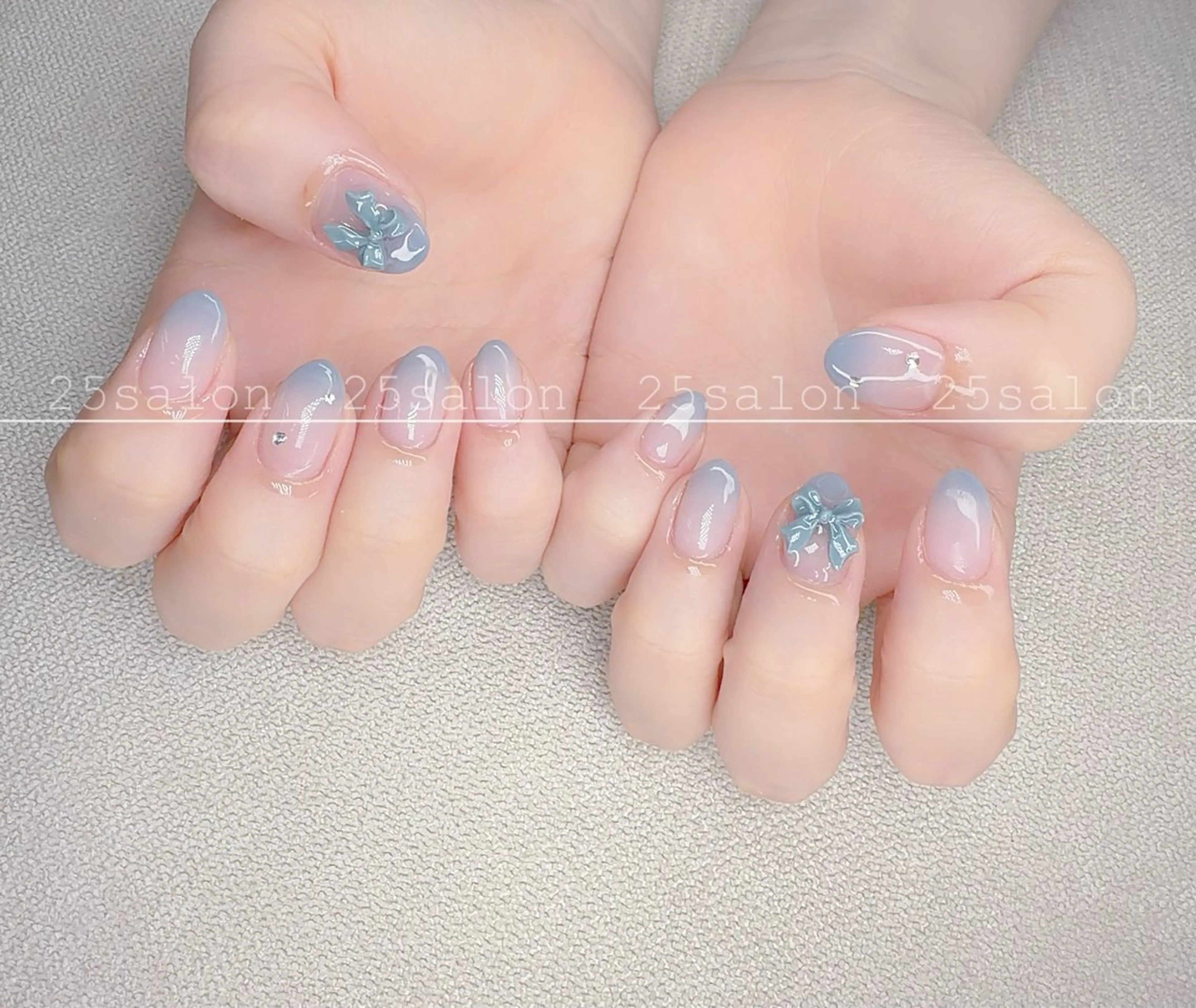 ネイル ジェルネイル 韓国ネイル ニュアンスネイル パラジェル ワンホンネイル 2 5のマツエク・マツパデザイン