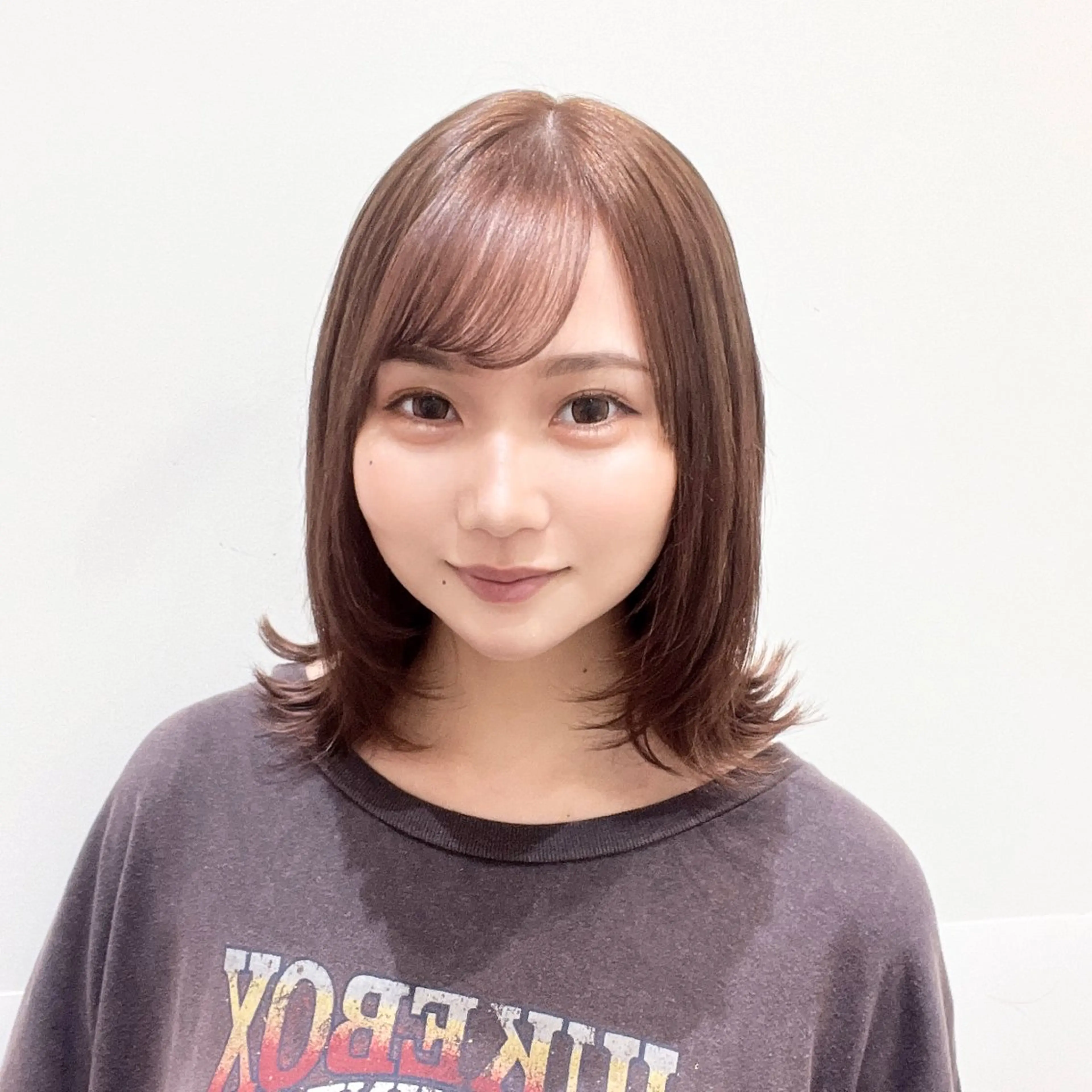 🎀全体カット+艶カラー(前処理トリートメント付)の写真