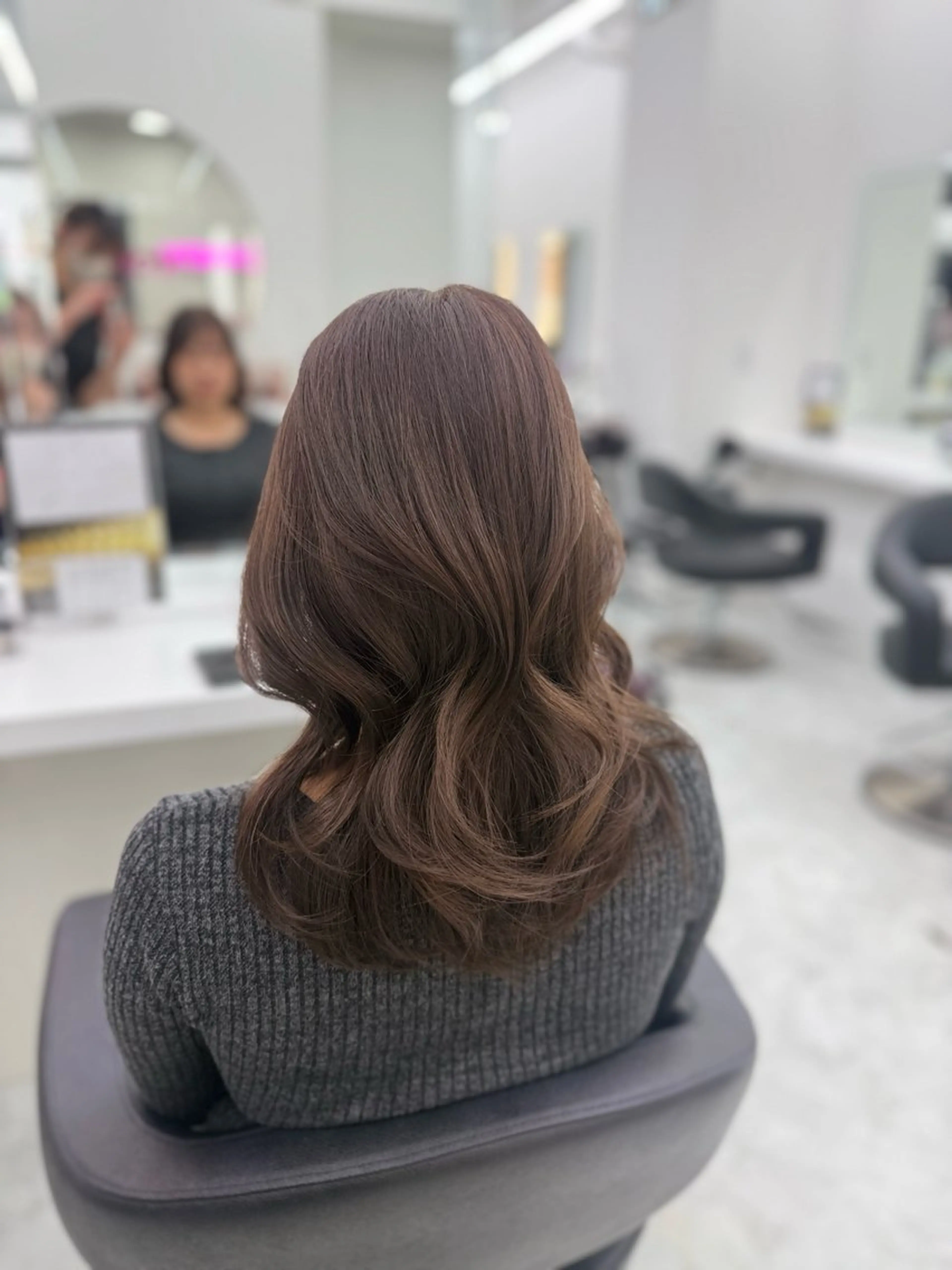 ロング カラー 🥂上品ワンホンヘア 🥂nozomiのヘアスタイル