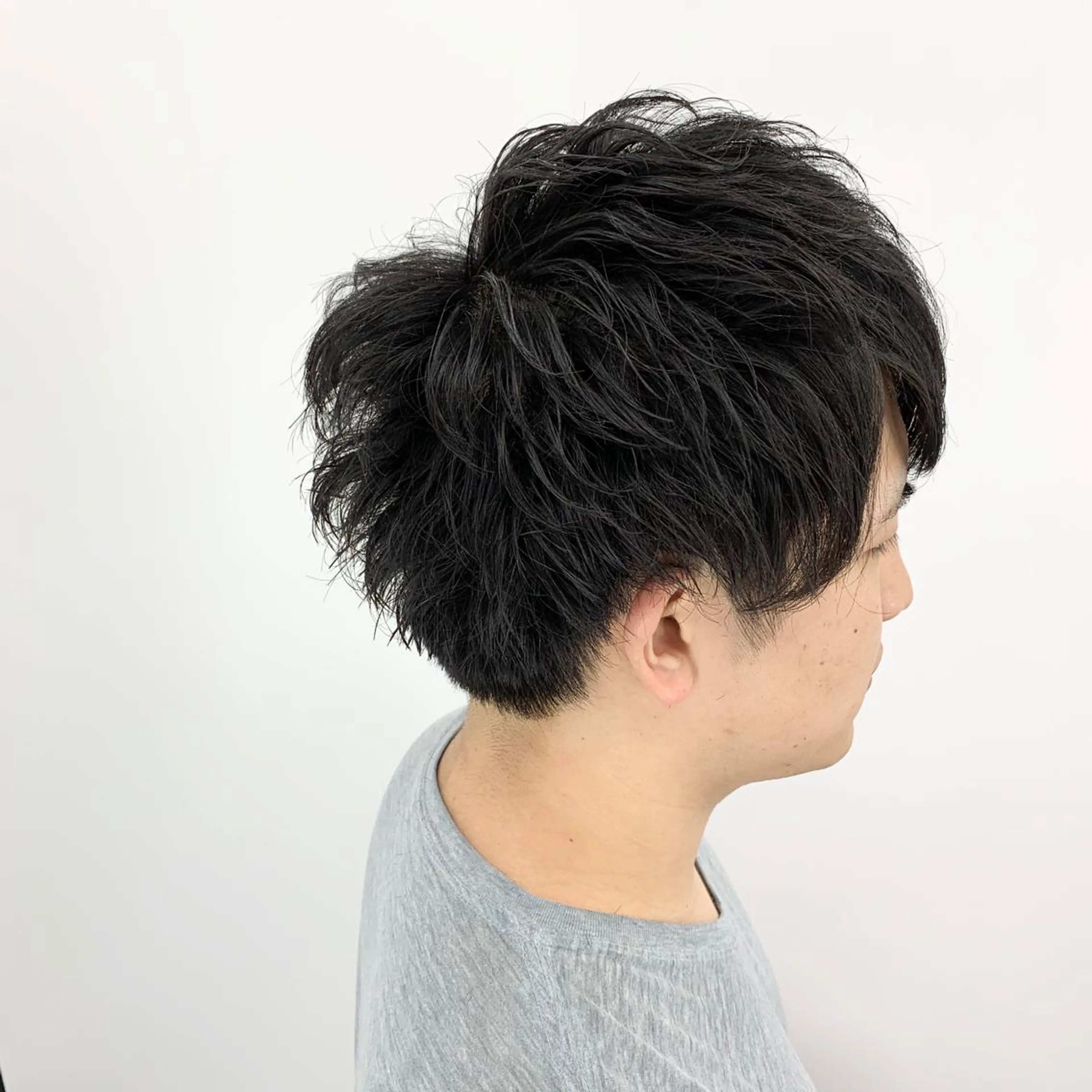 パーマ メンズ カット パーマ 柏メンズカットパーマ NO.1タイチのヘアスタイル