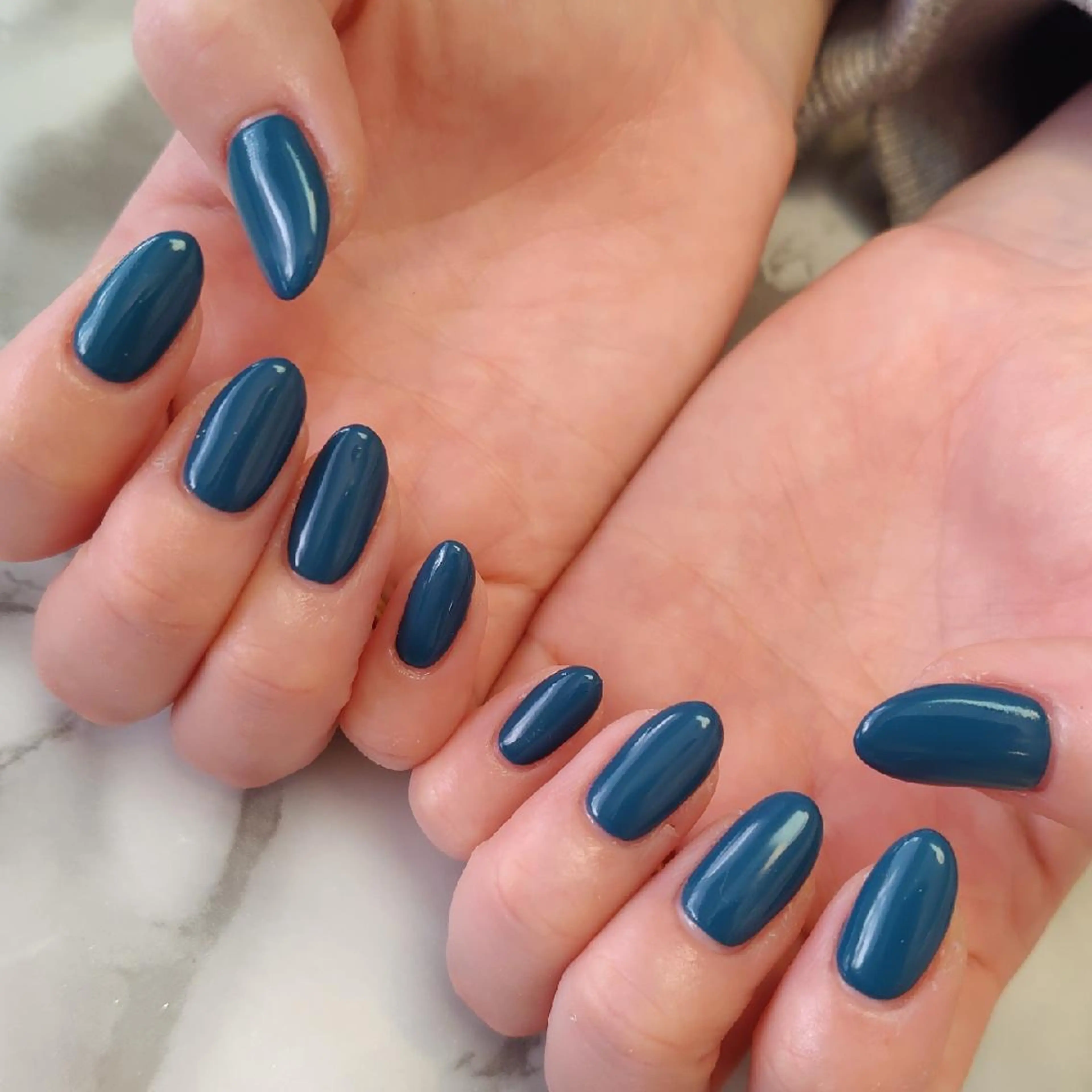 ネイル ワンカラーネイル ジェヌインネイル 河内のネイルデザイン