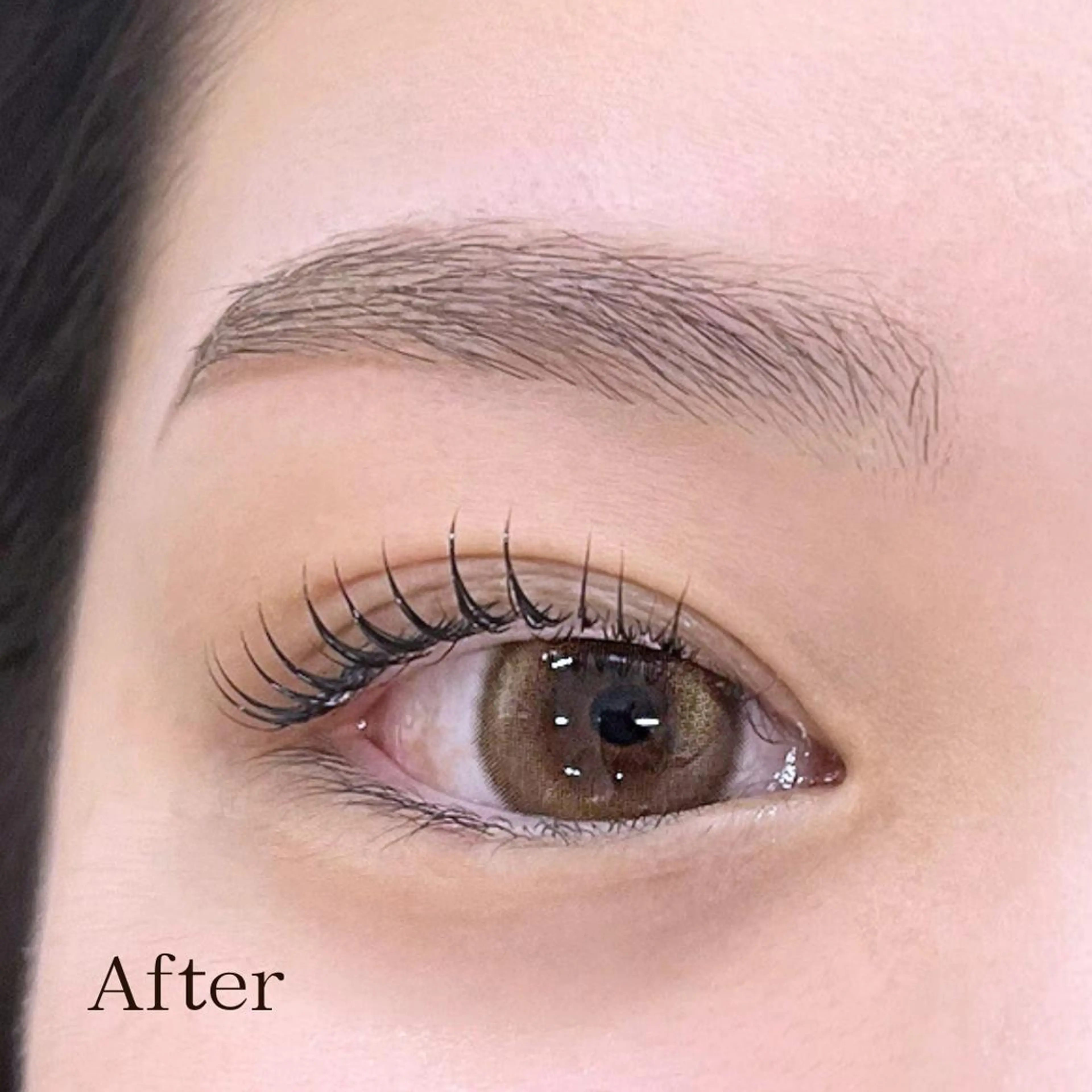 マツエク・マツパ 一重×まつ毛パーマ 骨格似合わせ眉WAX 眉まつ毛専門/あすみの眉毛・アイブロウイメージ