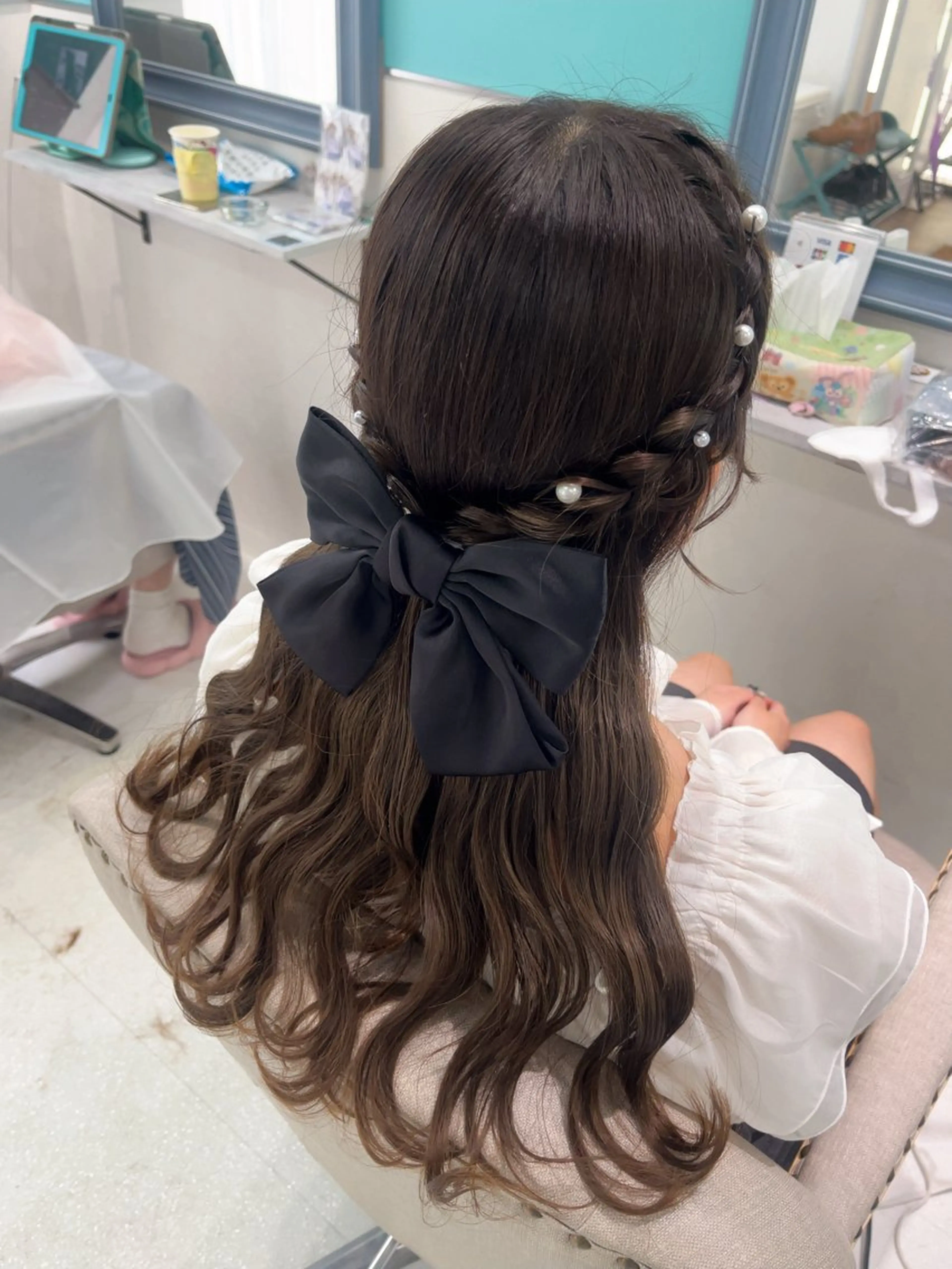 ロング ヘアアレンジ ヘアセット ☁️hinako☁️ 1HAVANAのヘアスタイル