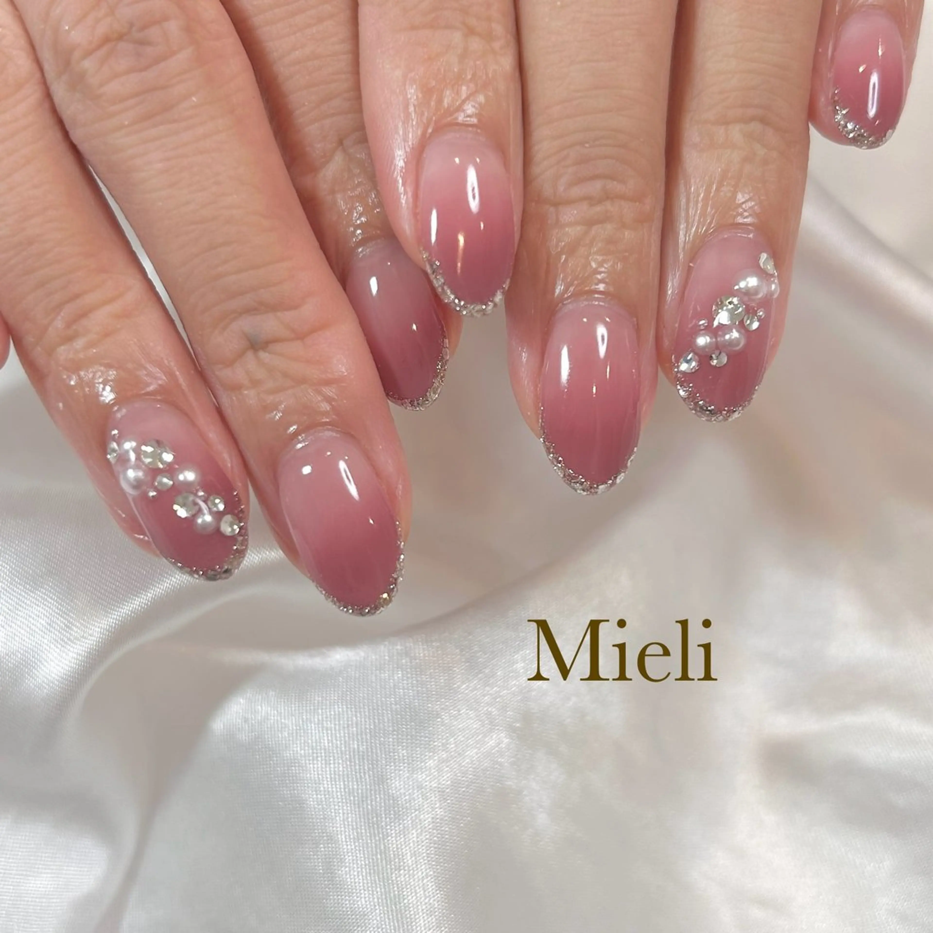 ネイル ハンドネイル ネイリストUSUI♡ パラジェルフィルインのネイルデザイン