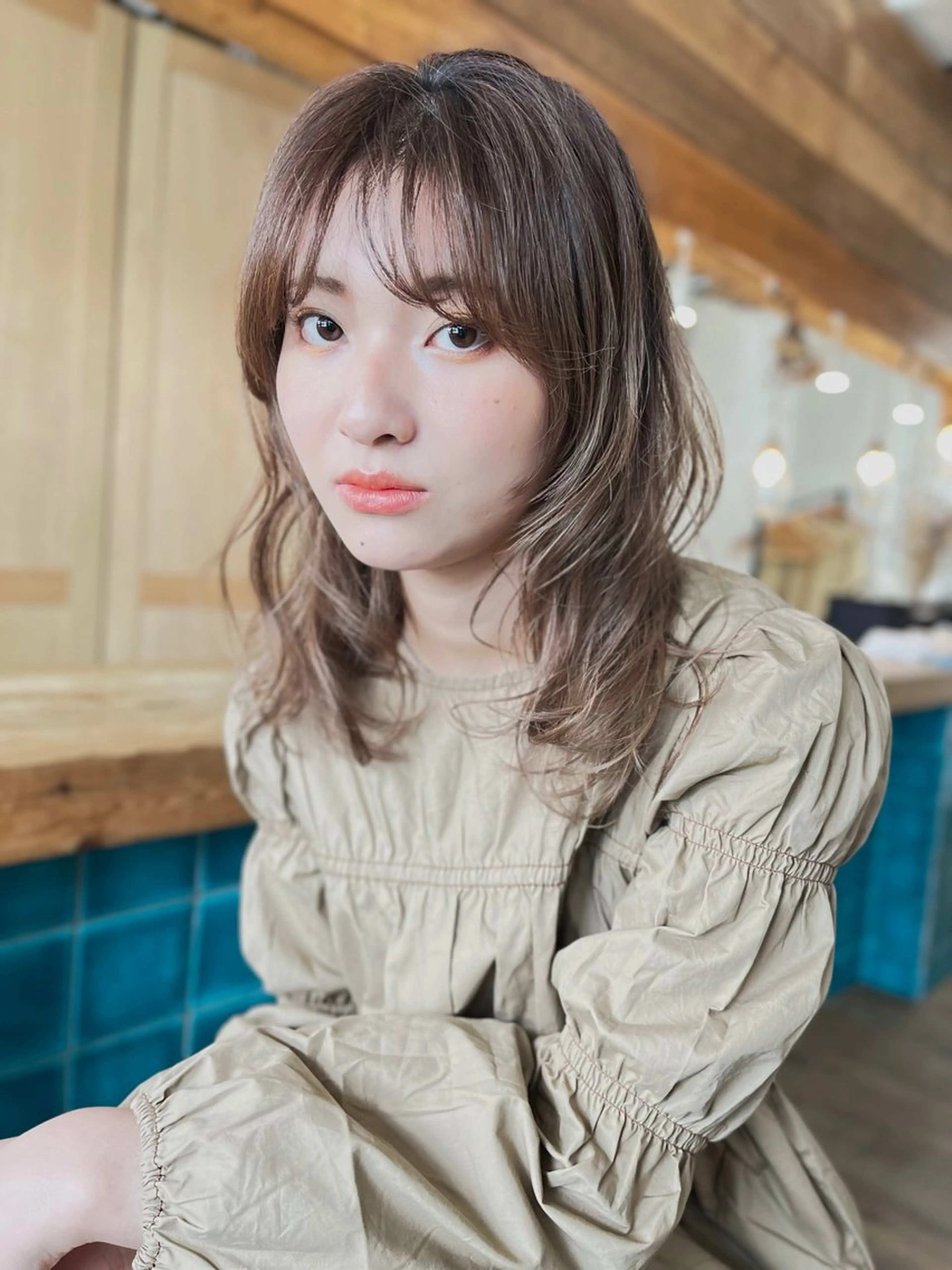 カラー 薄井 稜太のヘアスタイル