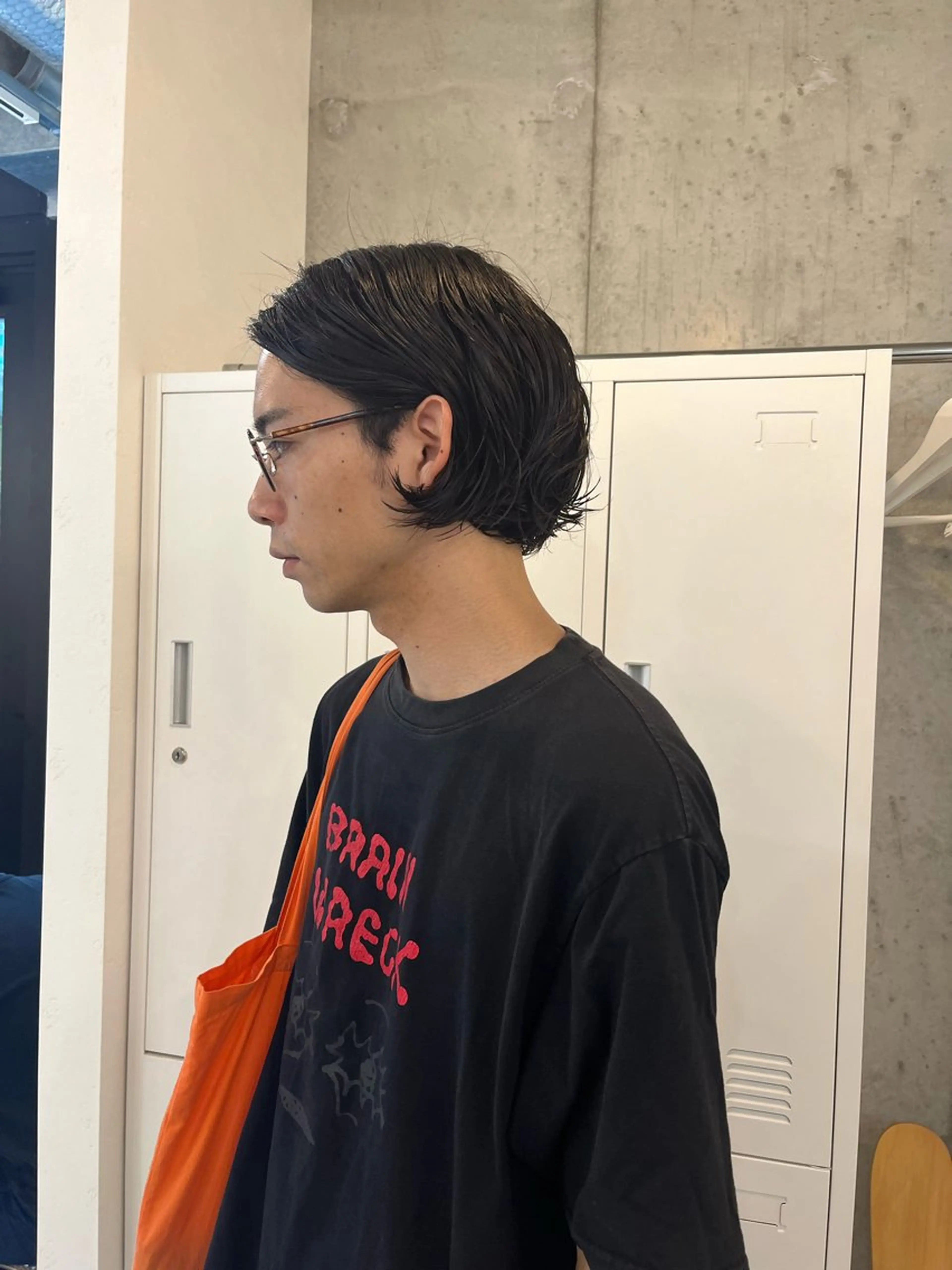 ショート パーマ メンズ カット パーマ eri kinjoのヘアスタイル