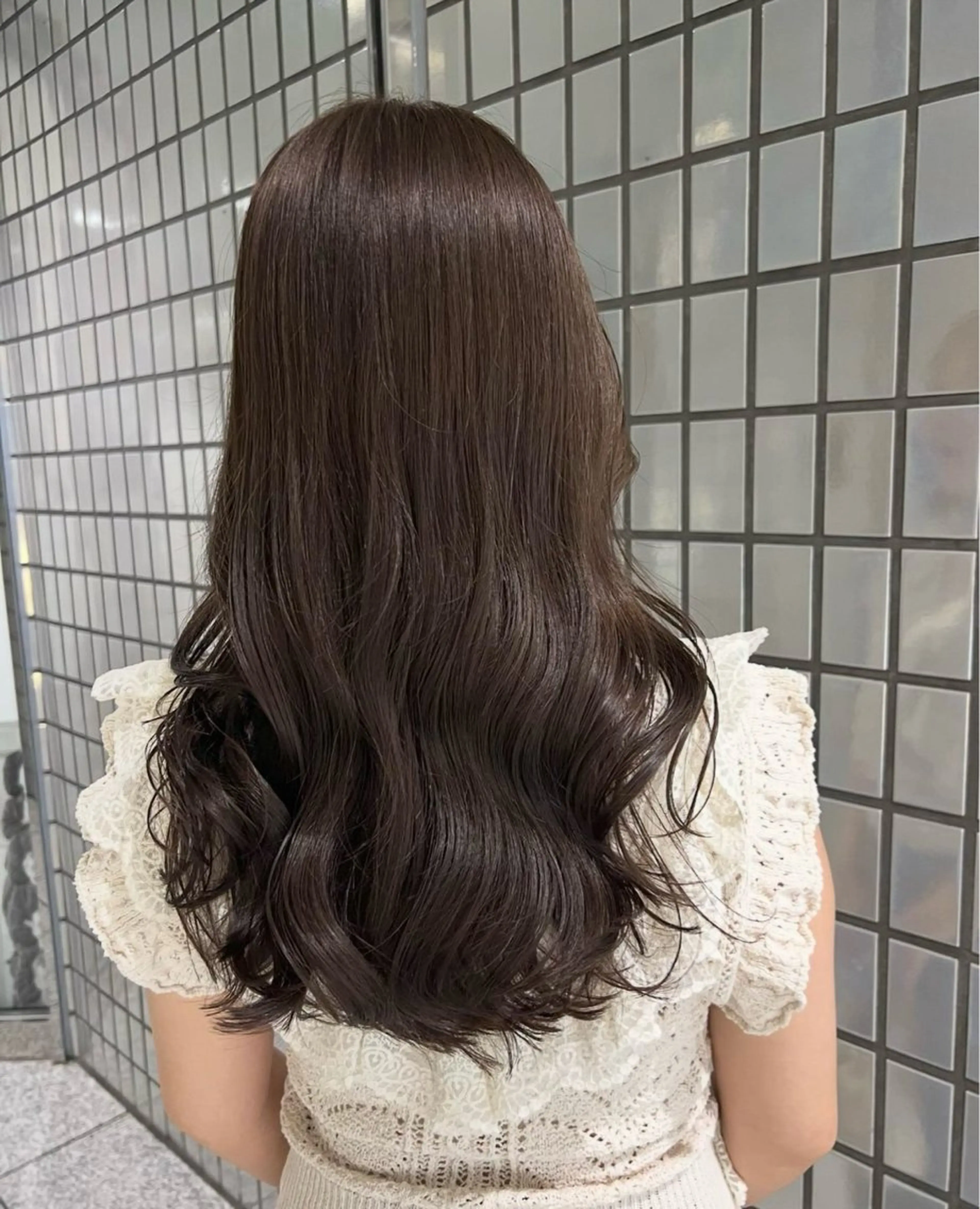 ロング カラー ベージュカラー ブラウンカラー ブラウンベージュ 透明感カラー ヘアカラー トリートメント akane/ボブ /ブラウンベージュのヘアスタイル