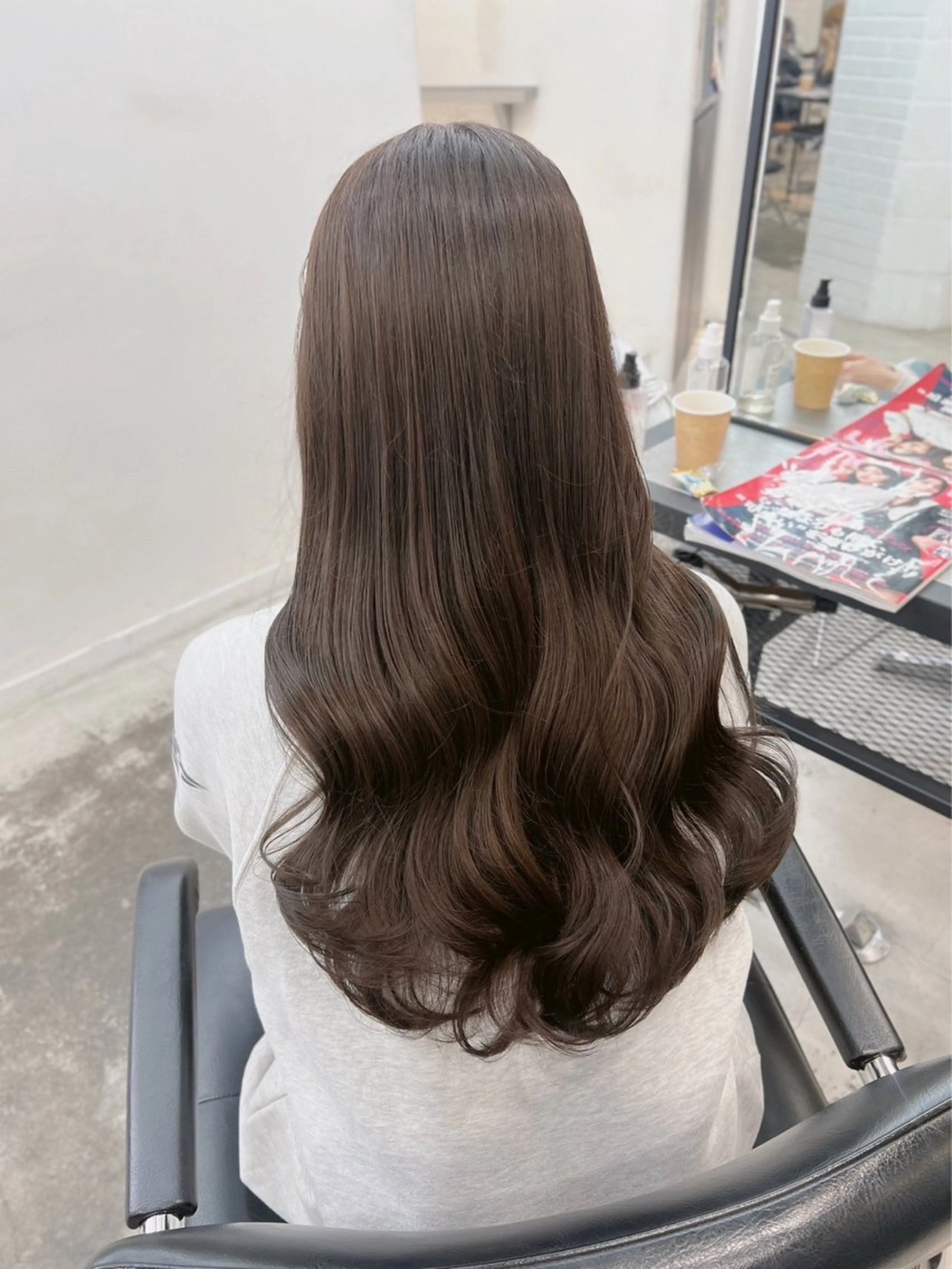 ロング カラー エクステ ヘアカラー エクステ レイヤー/ハイトーン 🧸SENAのヘアスタイル