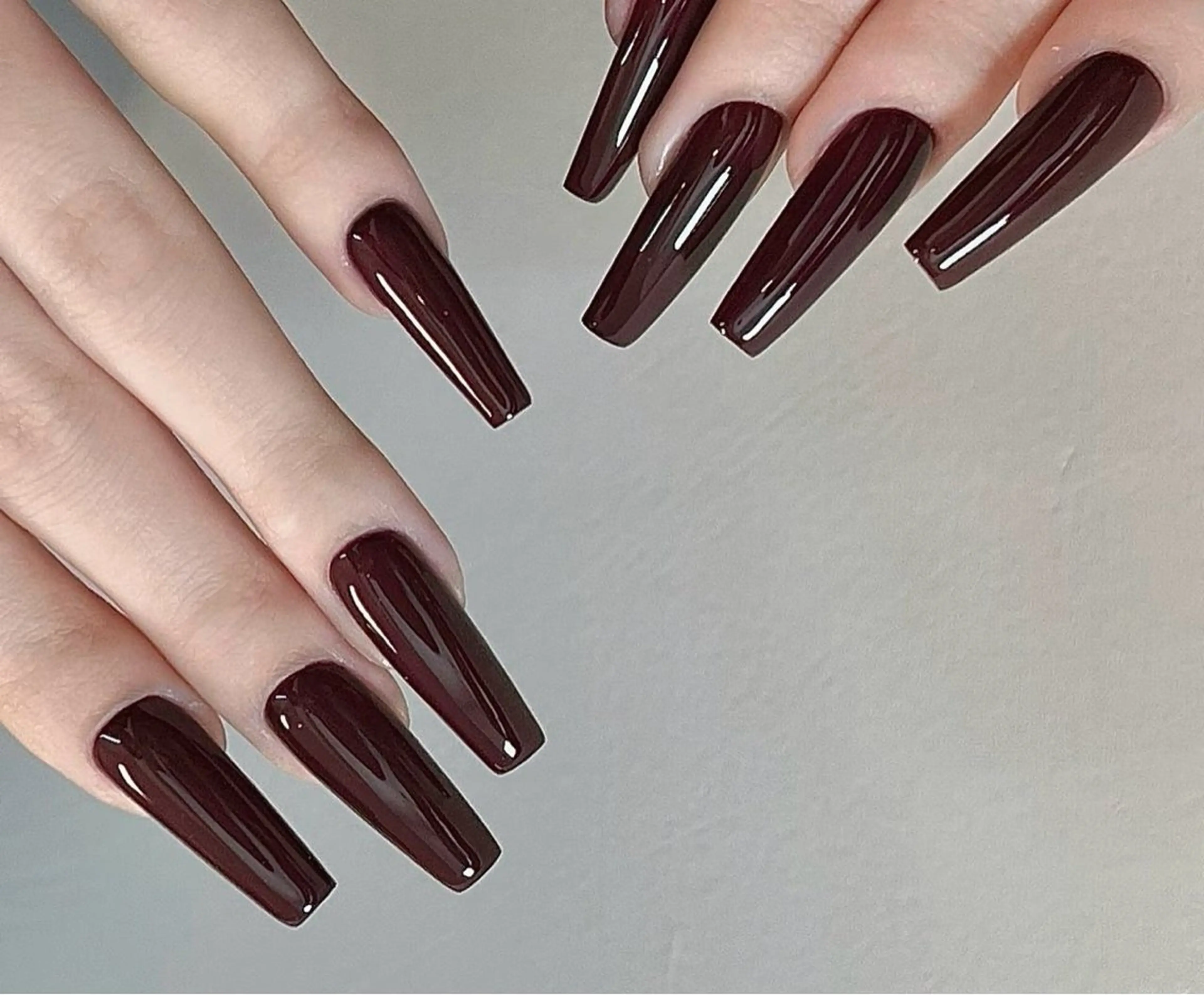 🍓長さだし(チップ)ワンカラー✨丁寧ケア込みの写真