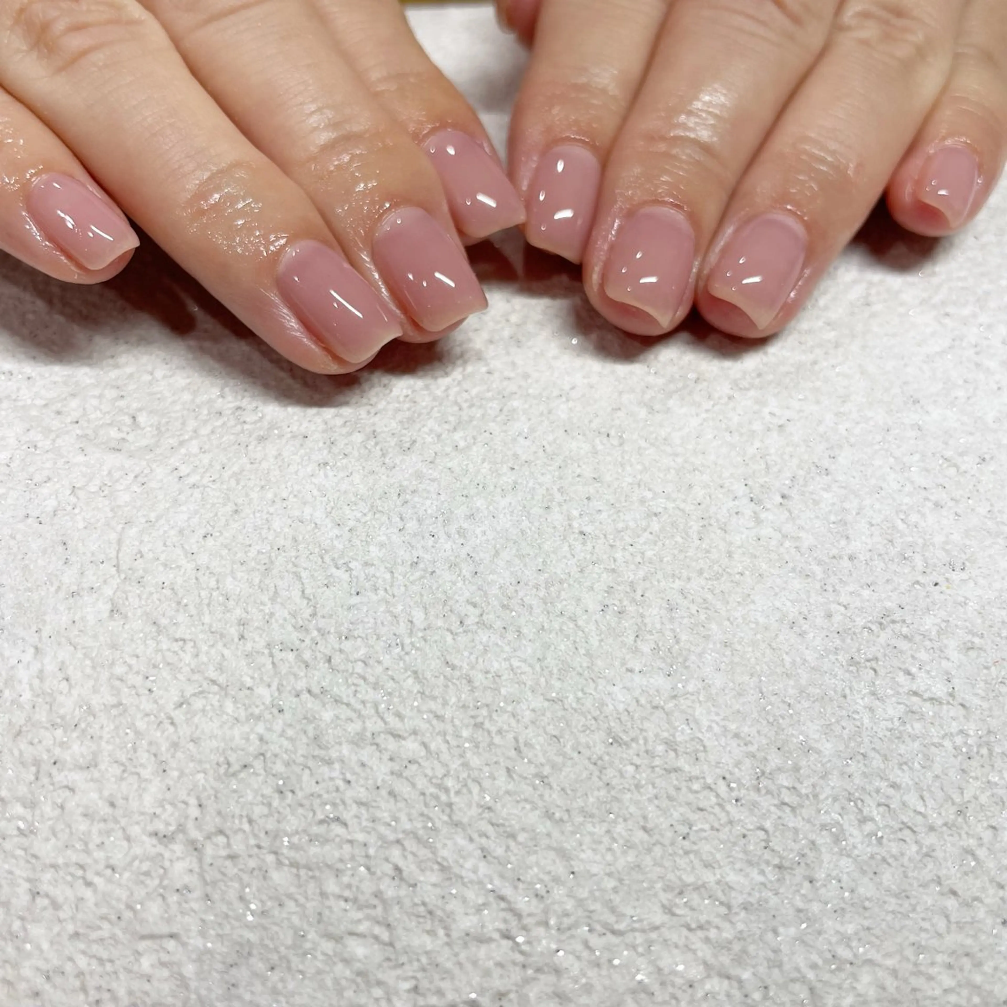 ネイル 氷ネイル・うるうるネイル パラジェルサロン 大人女性が通うサロンのネイルデザイン