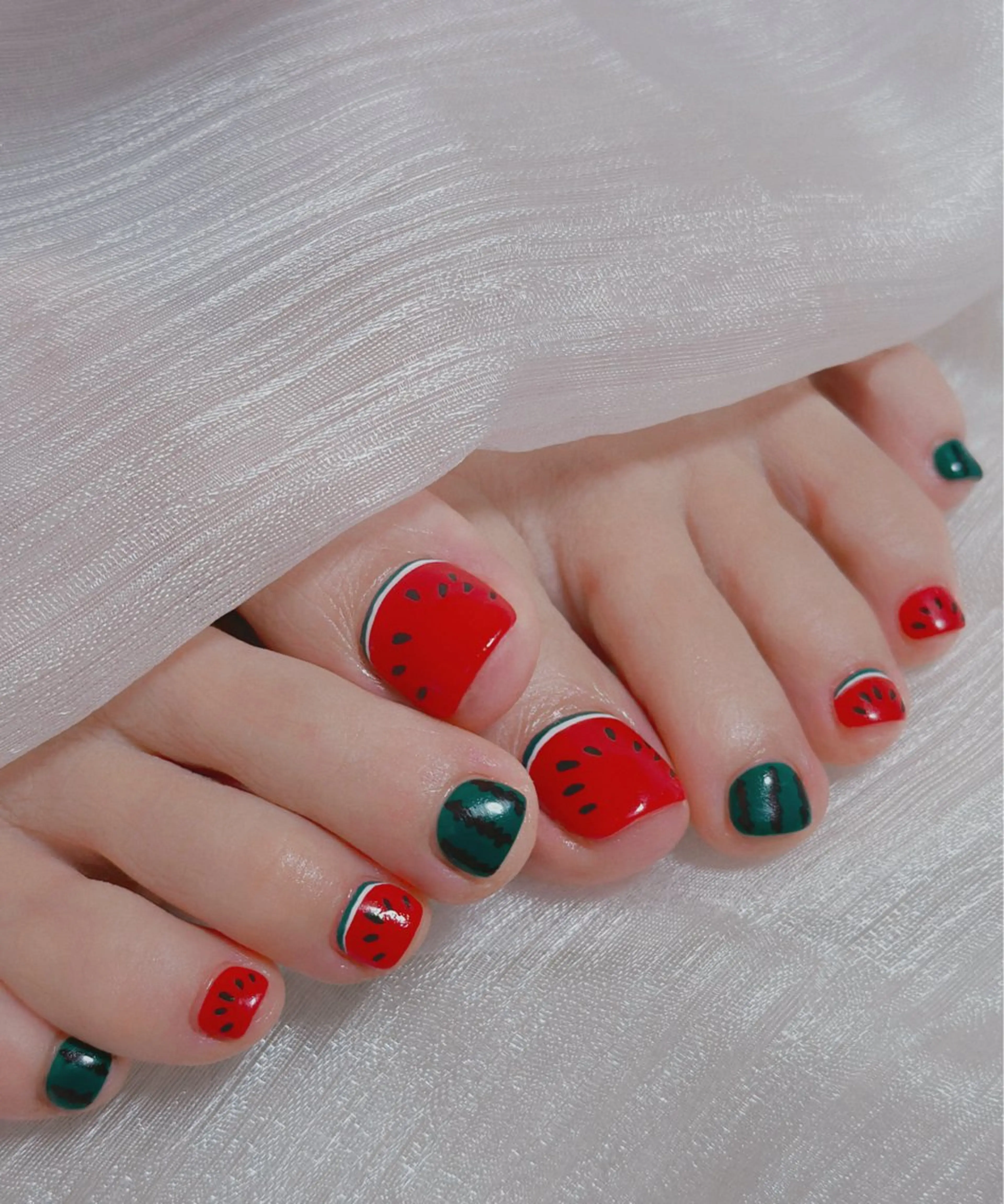 💓ジェルオフ無料💓フット持ち込みやり放題デザインの写真