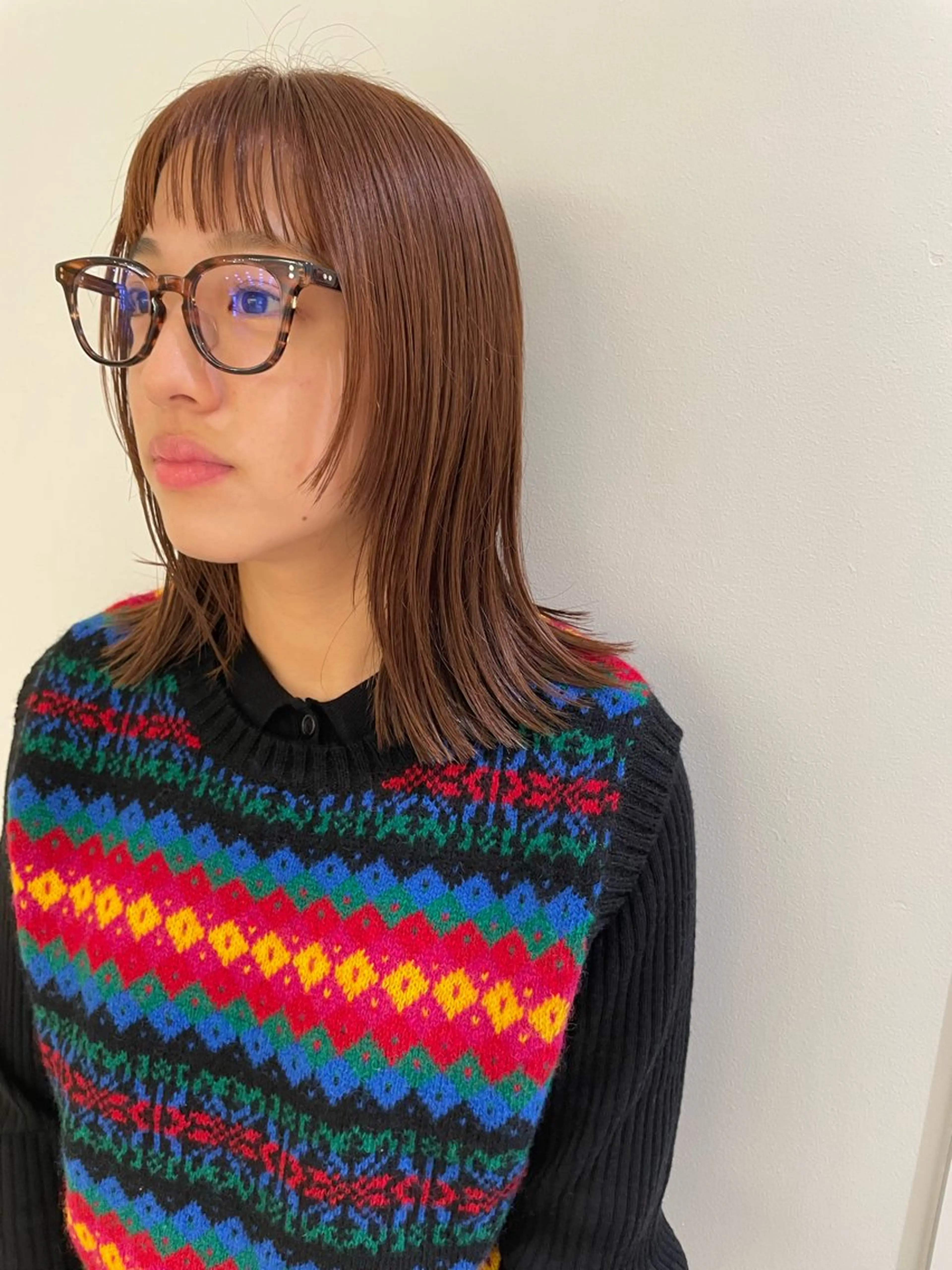 ミディアム ショート/ボブ/ 吉祥寺/ryoのヘアスタイル