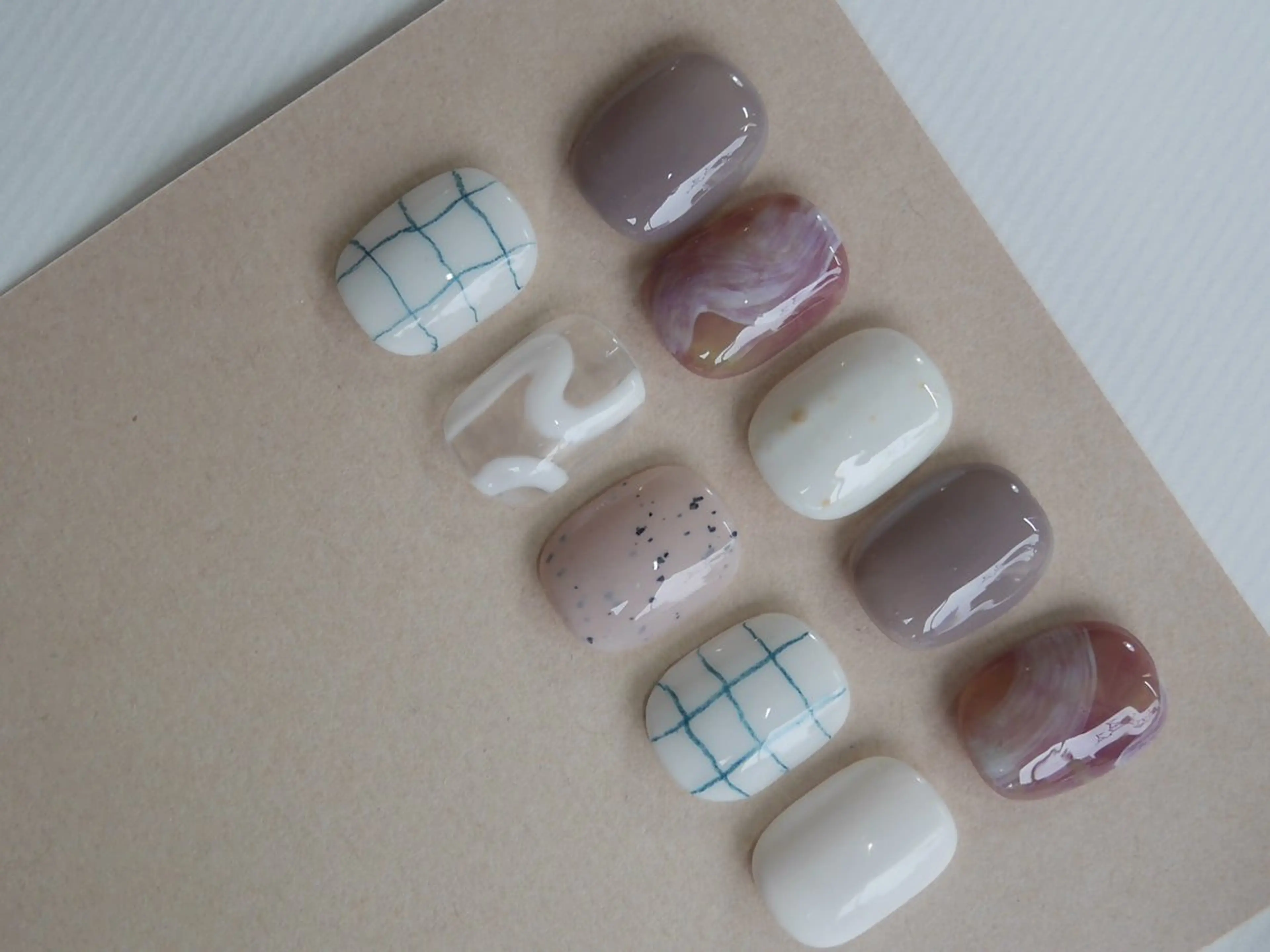 ネイル SHIRO lien Aのネイルデザイン