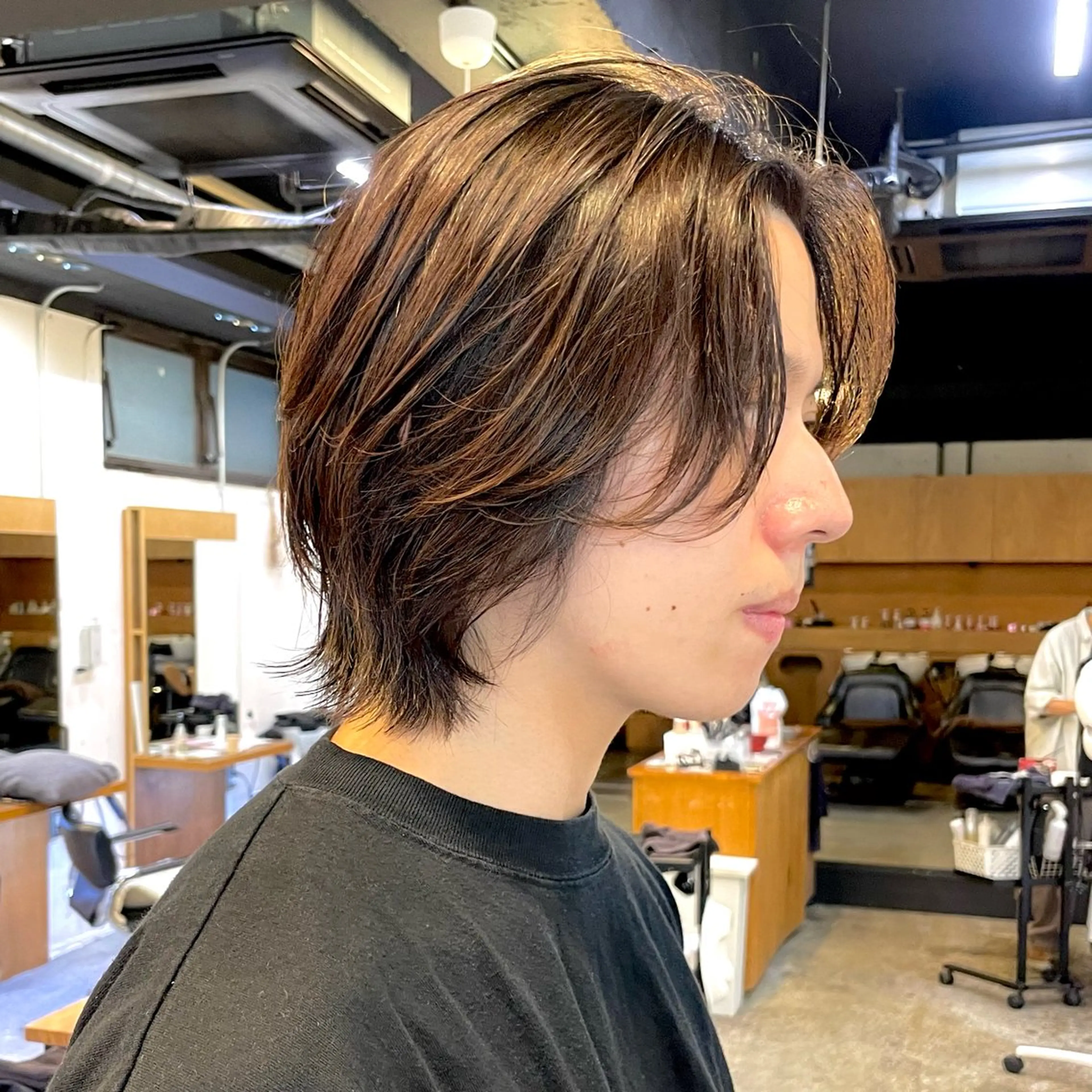 ミディアム メンズ カット トリートメント 🔥メンズショート 職人🔥大澤龍也のヘアスタイル