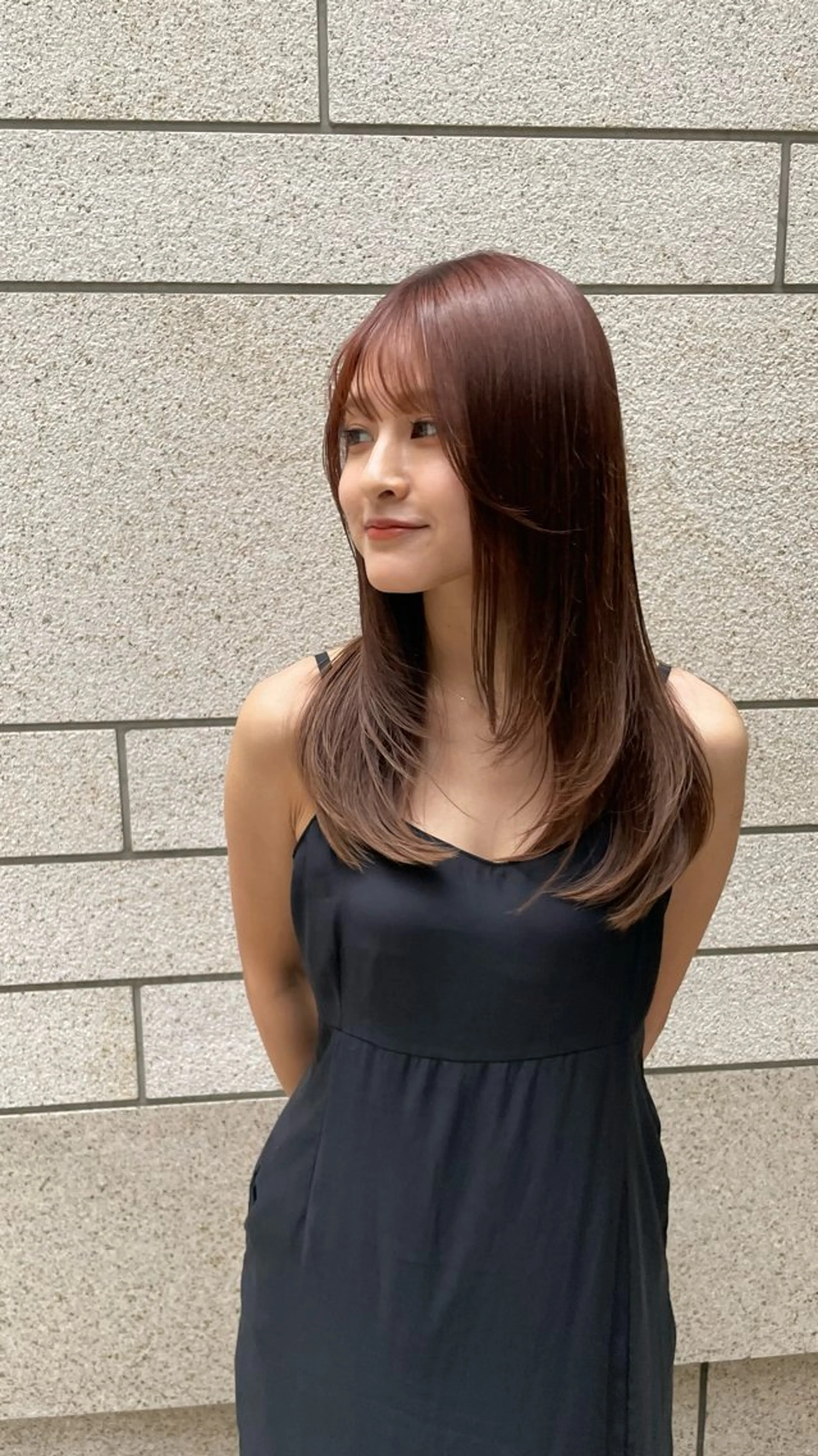 ロング 髪質改善 レイヤーカット 縮毛矯正 カット ヘアカラー トリートメント 美髪縮毛矯正🤍 髪質改善/Shinaのヘアスタイル