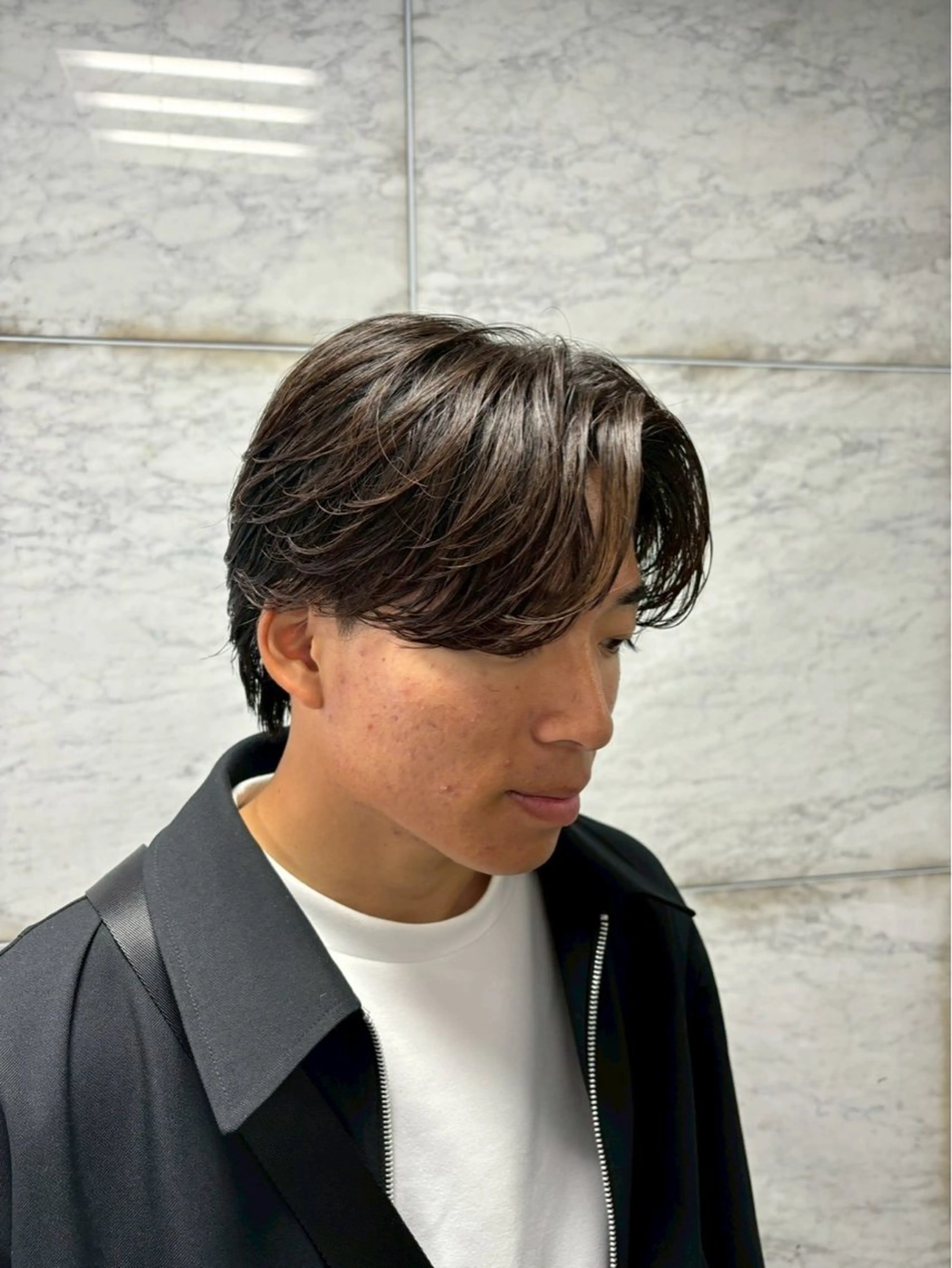 メンズ 京都駅メンズサロン マッシュのヘアスタイル