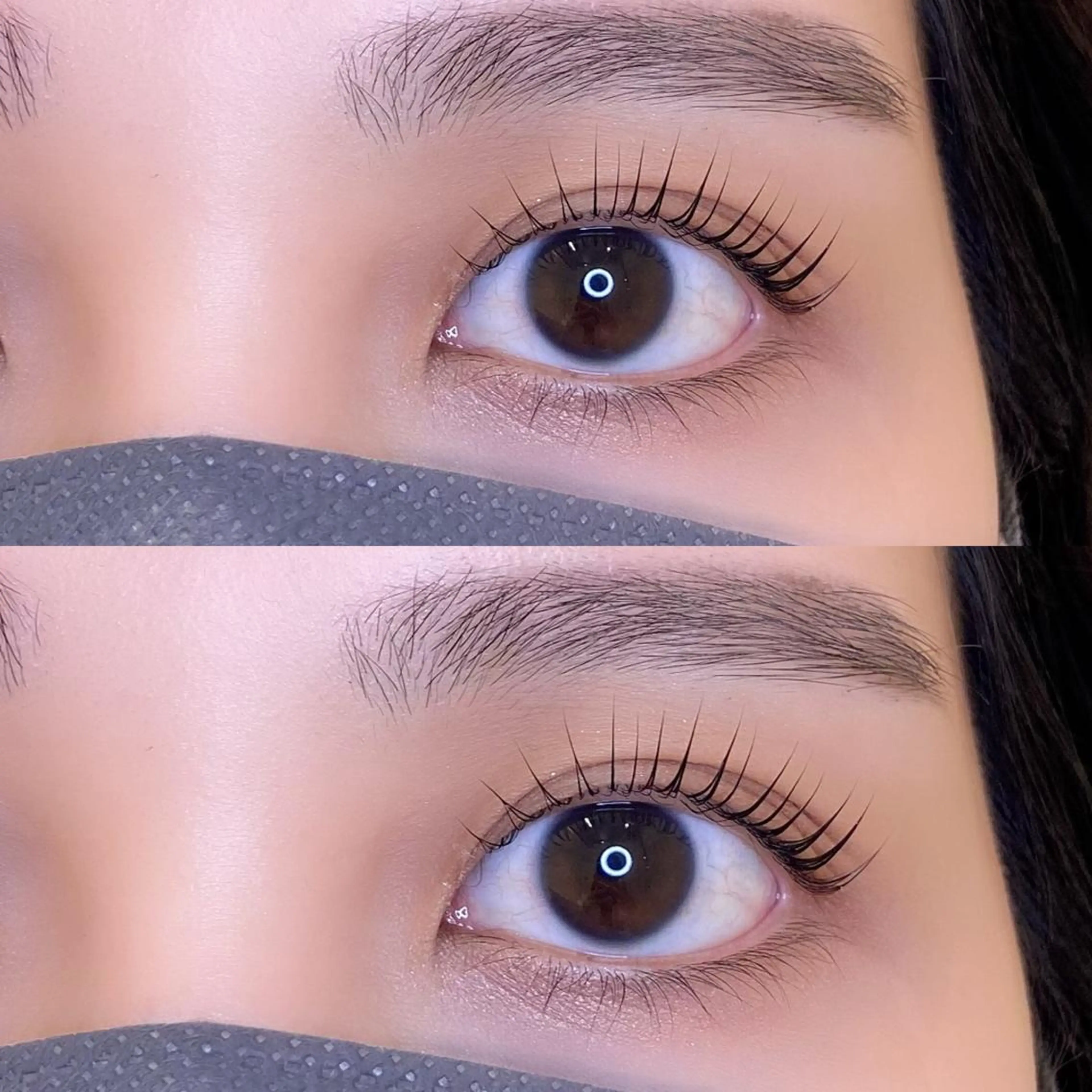 マツエク・マツパ パリジェンヌラッシュリフト マツパ しみず はるか🌷のマツエク・マツパデザイン