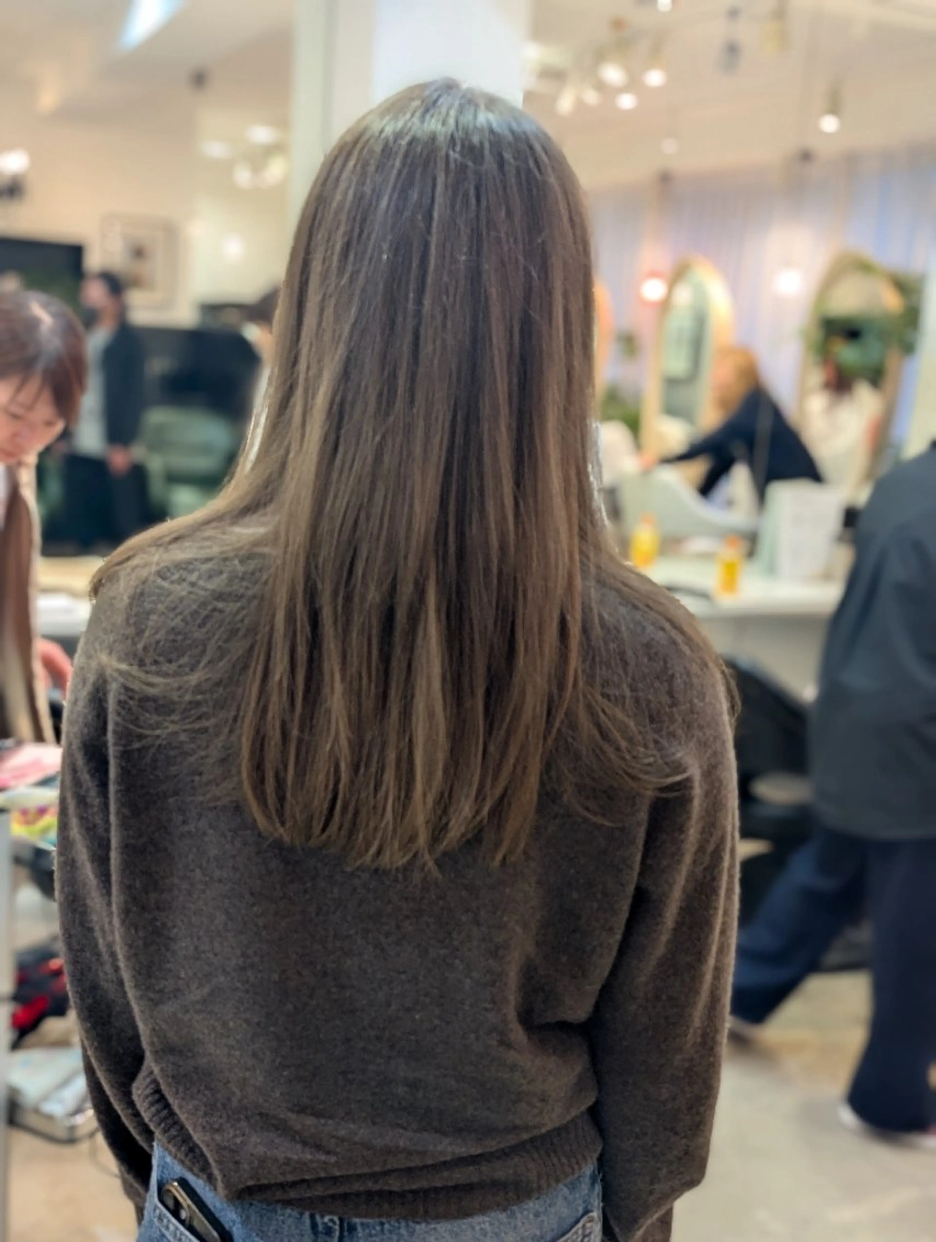 ロング 早坂 繁喜のヘアスタイル