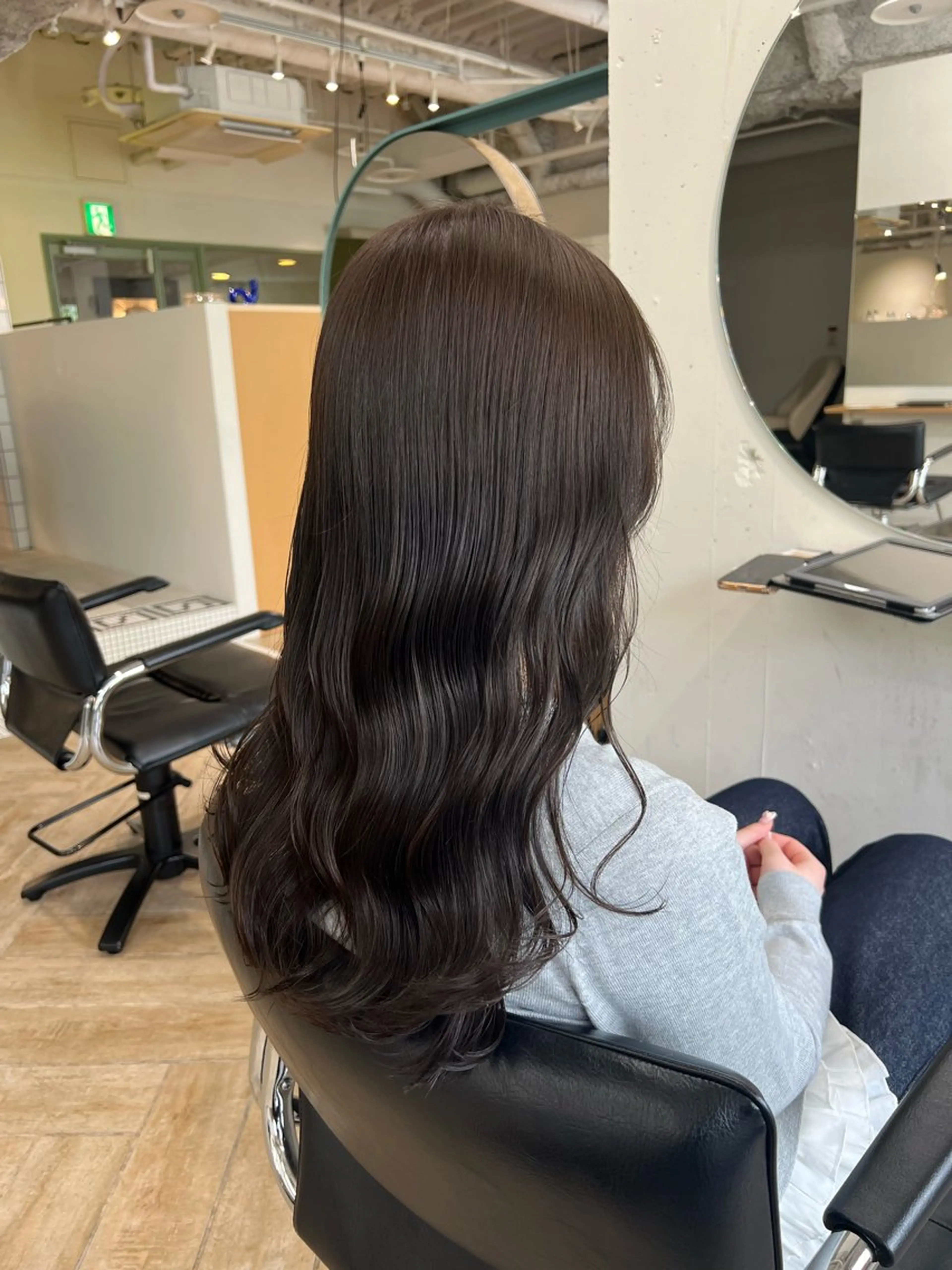 【ご新規様限定🫧】前髪/顔周りカット+艶カラー+オージュアクイックトリートメント💭の写真