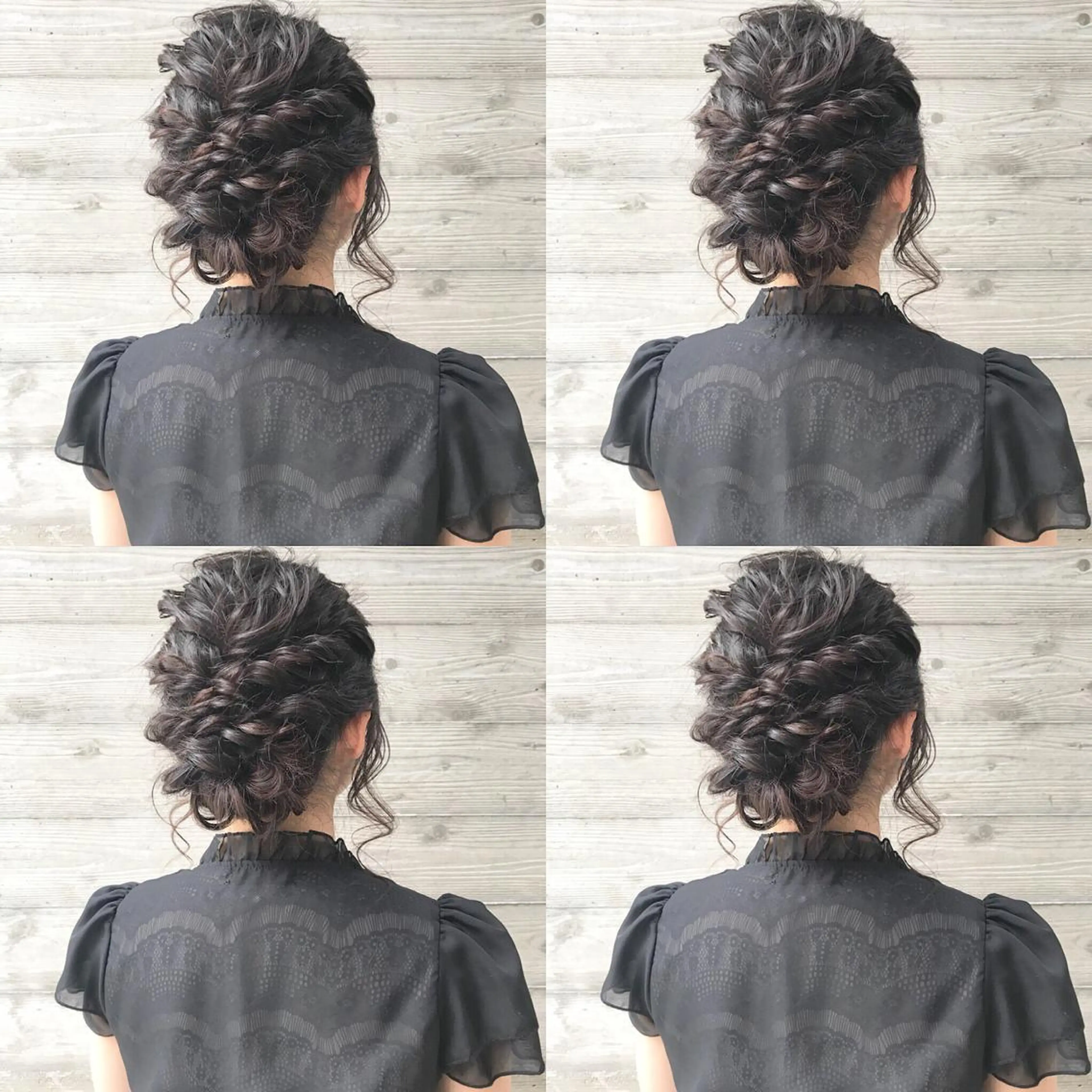 ヘアアレンジ クニモトハルナ ボブ/柔らかカラーのヘアスタイル