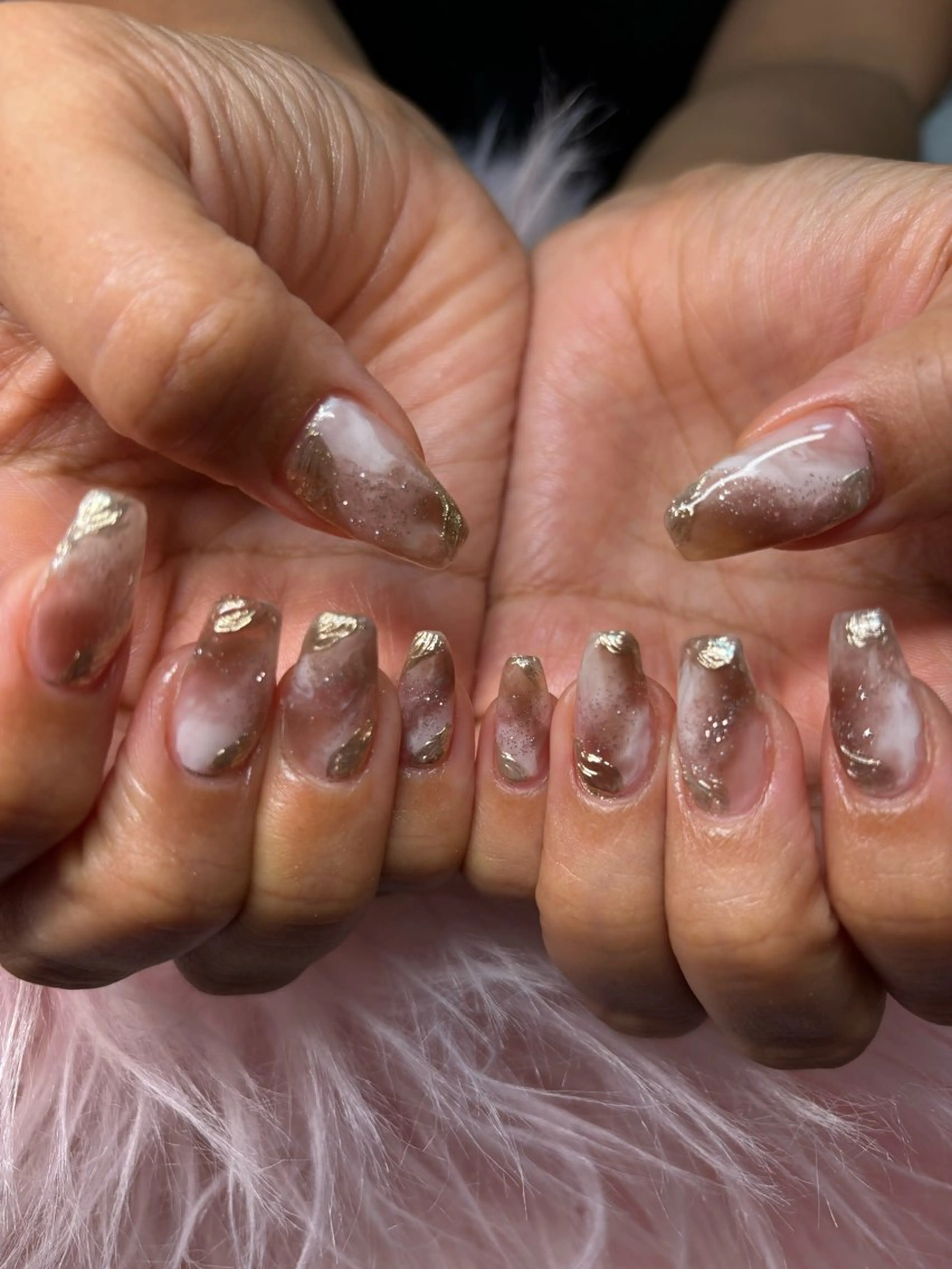 ネイル rukianail 新里のネイルデザイン