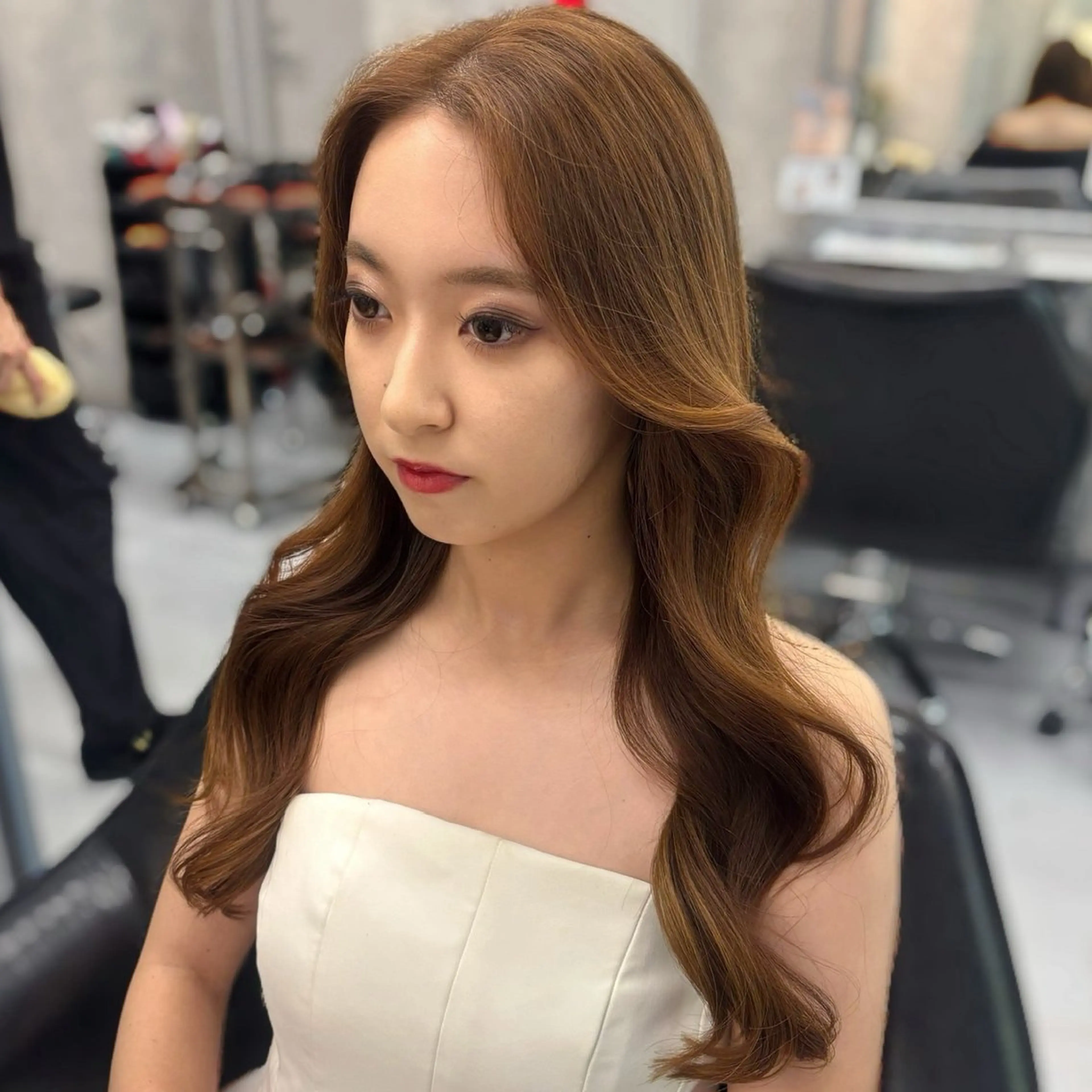 カラー MODEK's TOKYO所属・𝐀𝐑𝐈𝐒𝐀 🎀‎🤍銀座美容室のヘアスタイル