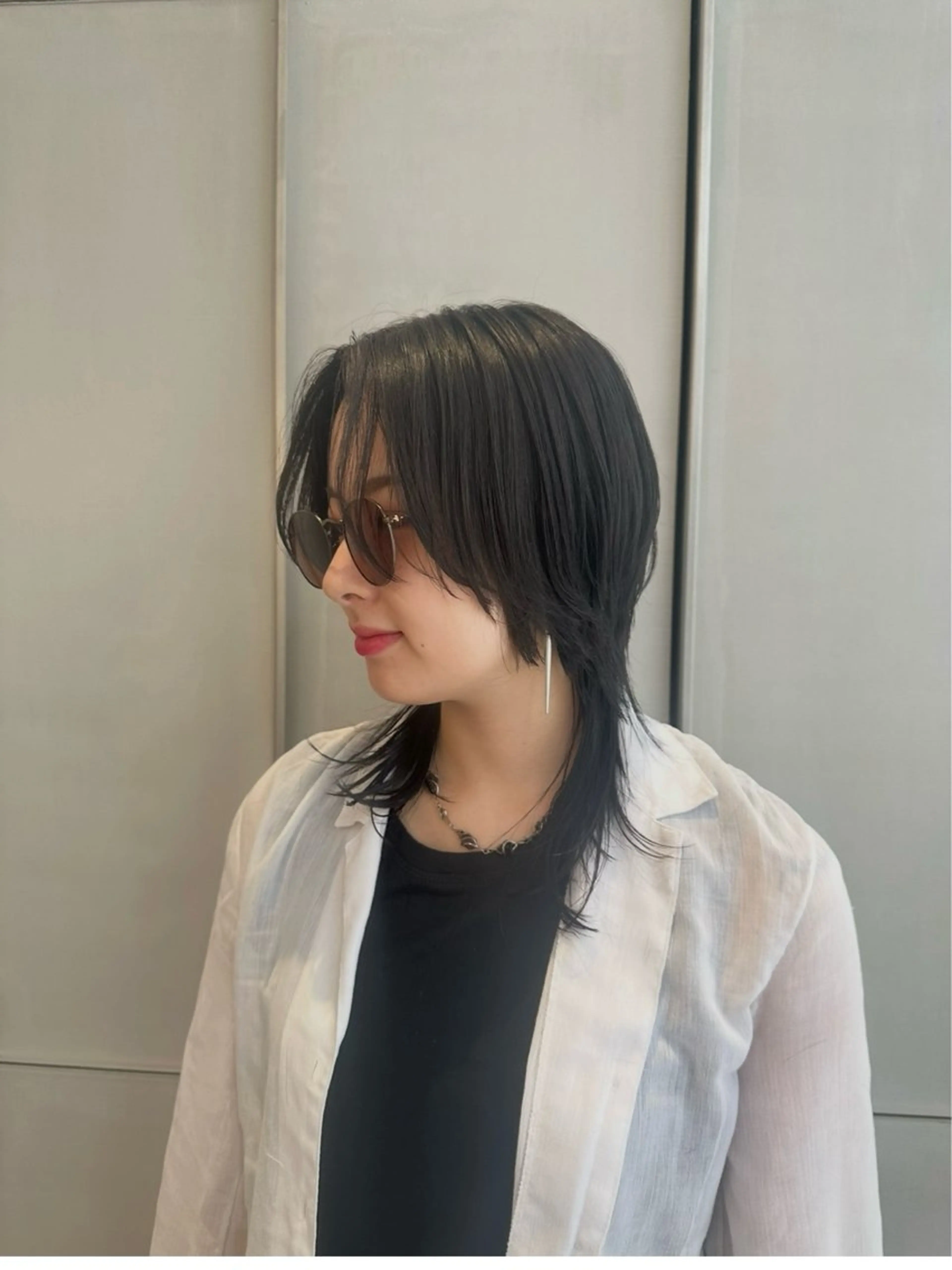 ロング カラー カット ヘアカラー トリートメント ヘッドスパ ヘアセット ミオ💎ショート カットモデル募集中のヘアスタイル