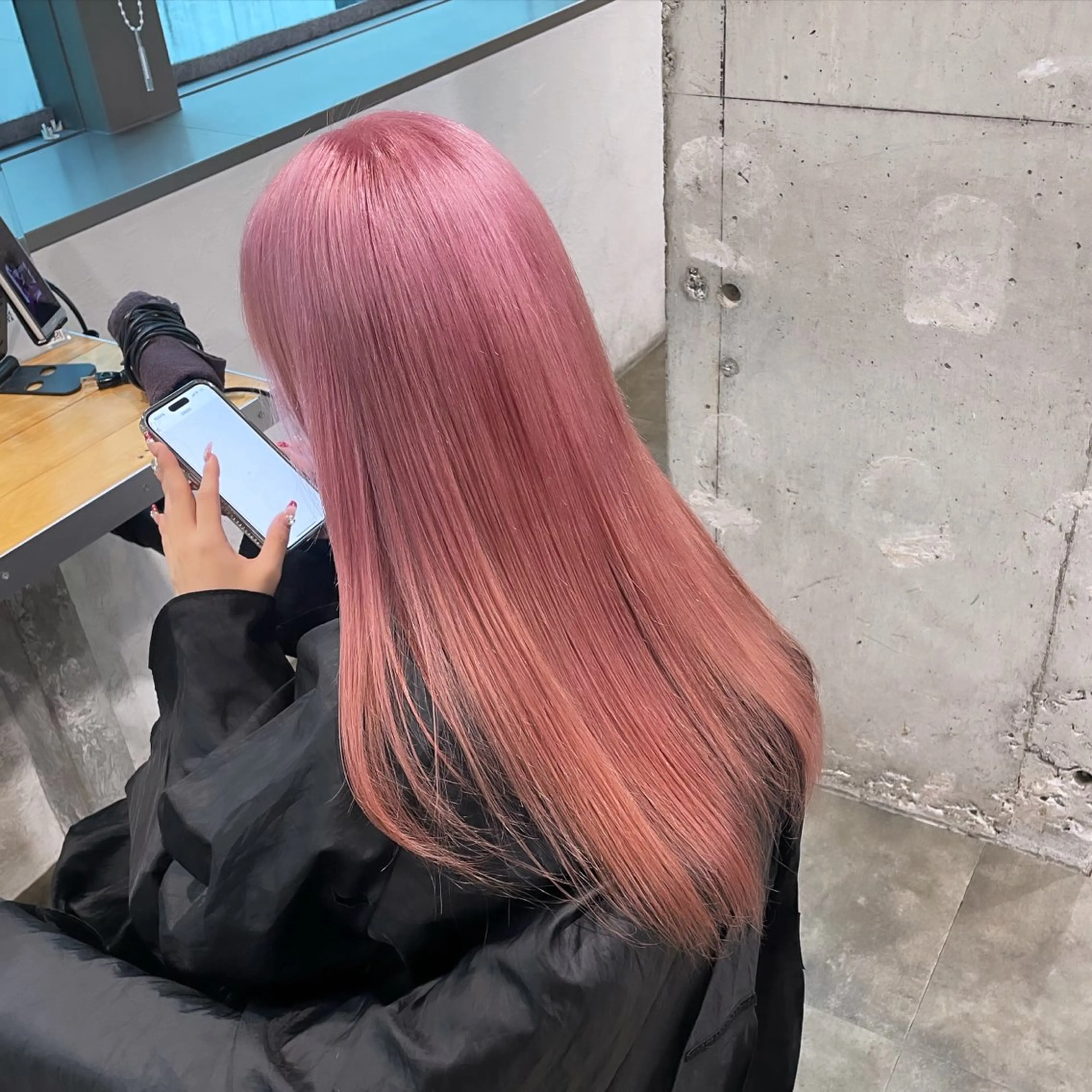 ロング カラー ヘアカラー ハイトーン 横浜💞ミオのヘアスタイル