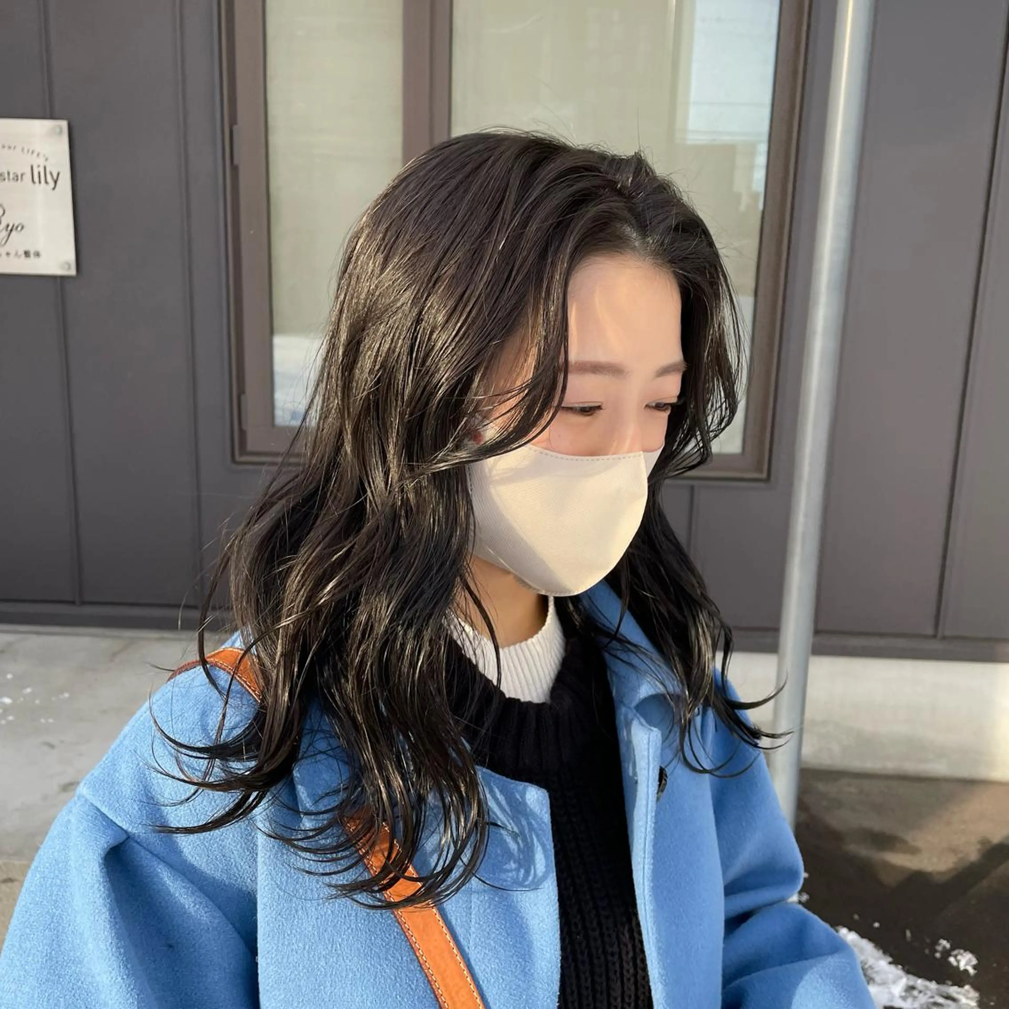 🪄前髪、顔周りカット+コテ巻ヘアセット🧚🏻✨の写真