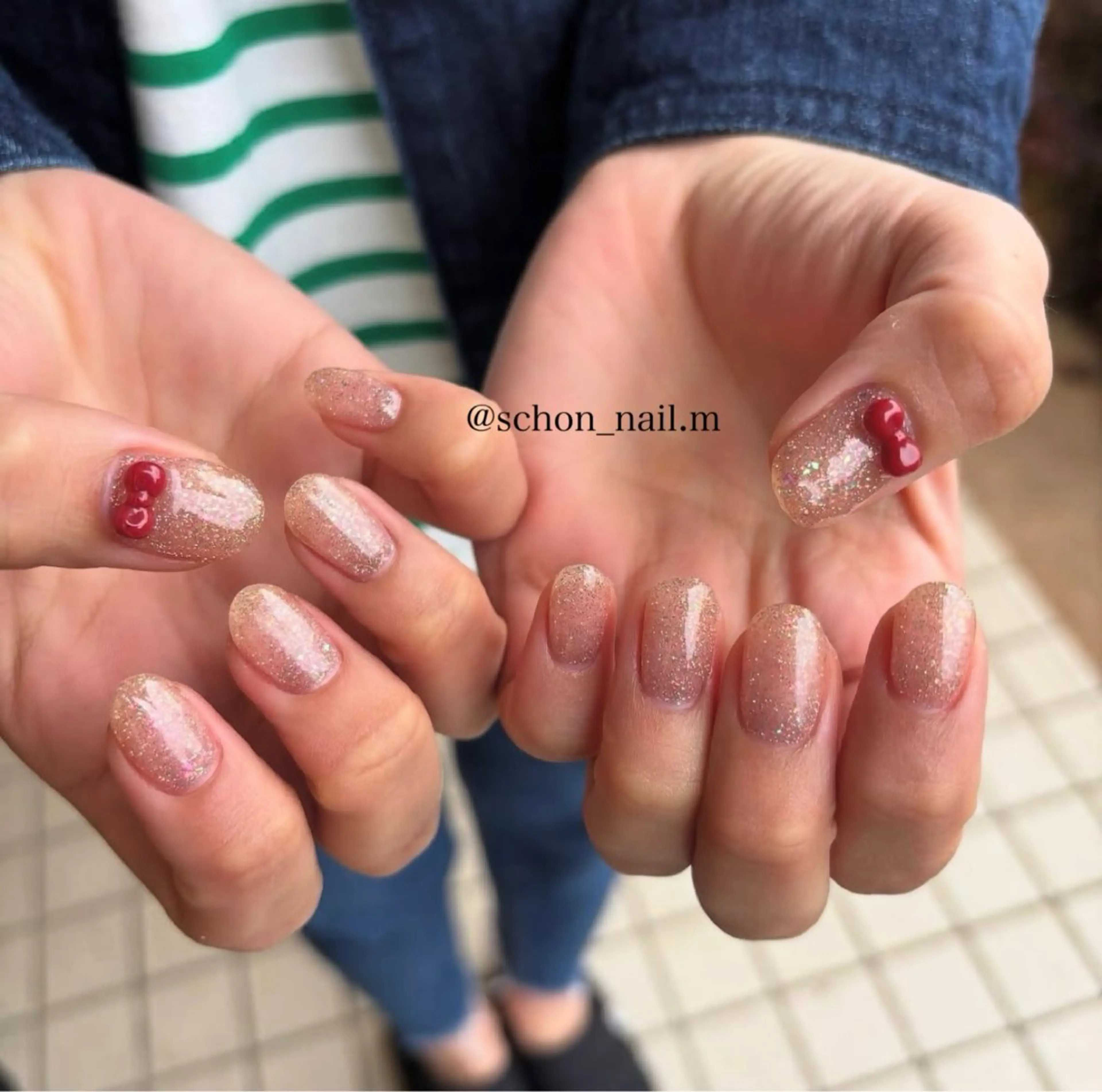 ネイル ハンドネイル Schön nail 自宅サロンのネイルデザイン