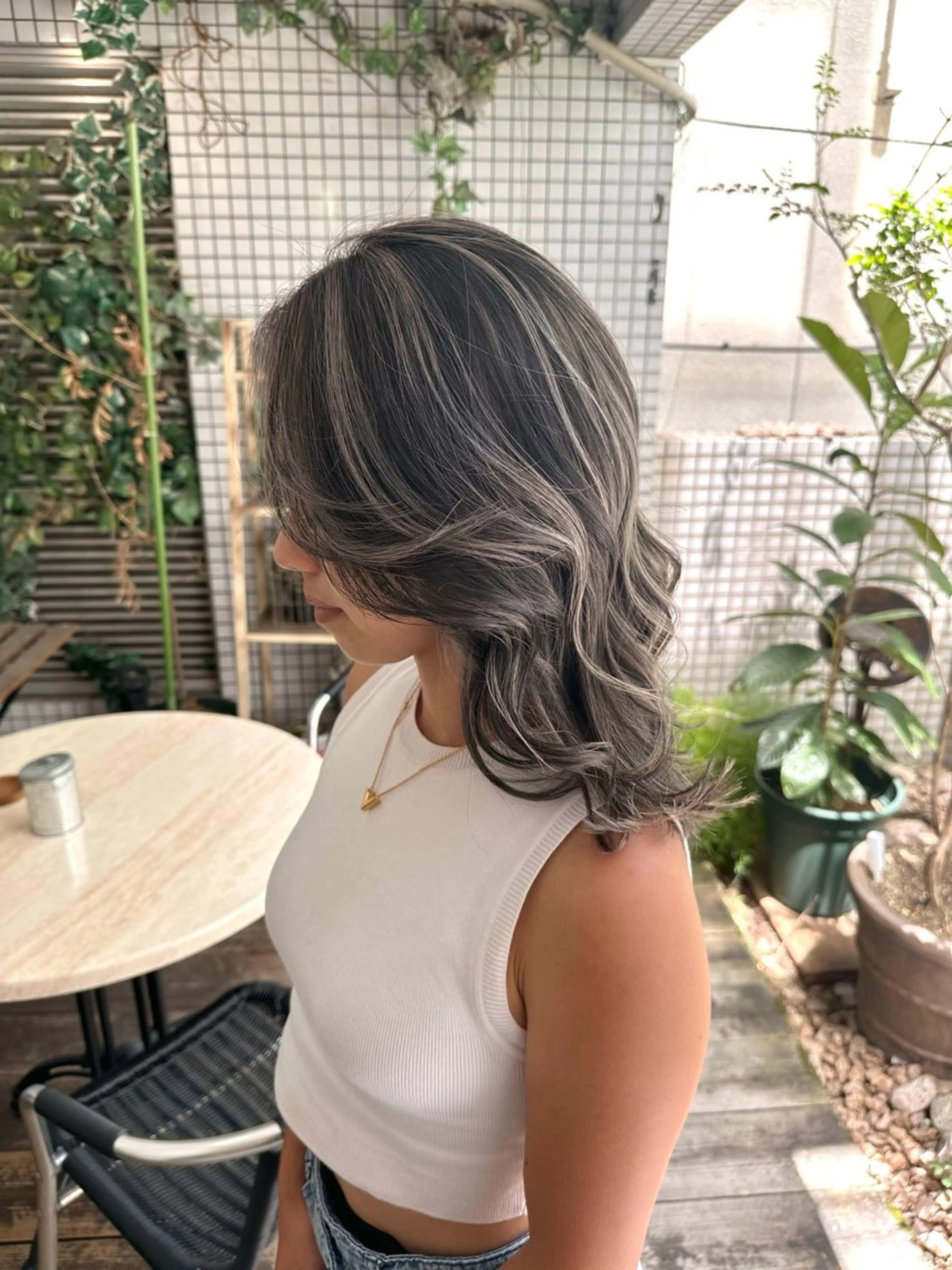 セミロング カラー ヘアアレンジ ヘアカラー トリートメント FLAWEN. フロウエンのその他イメージ