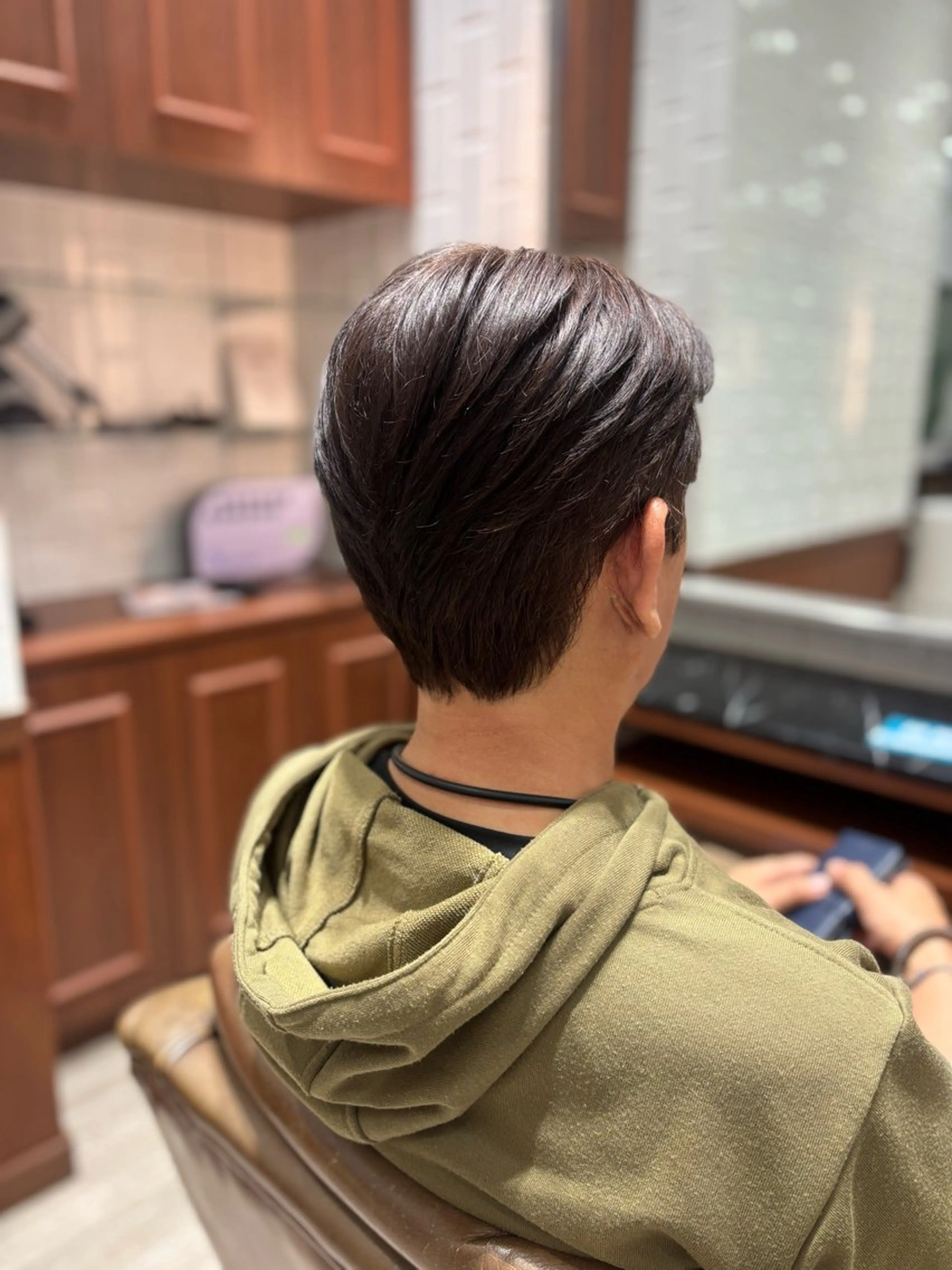 メンズ 大家 ののかのヘアスタイル