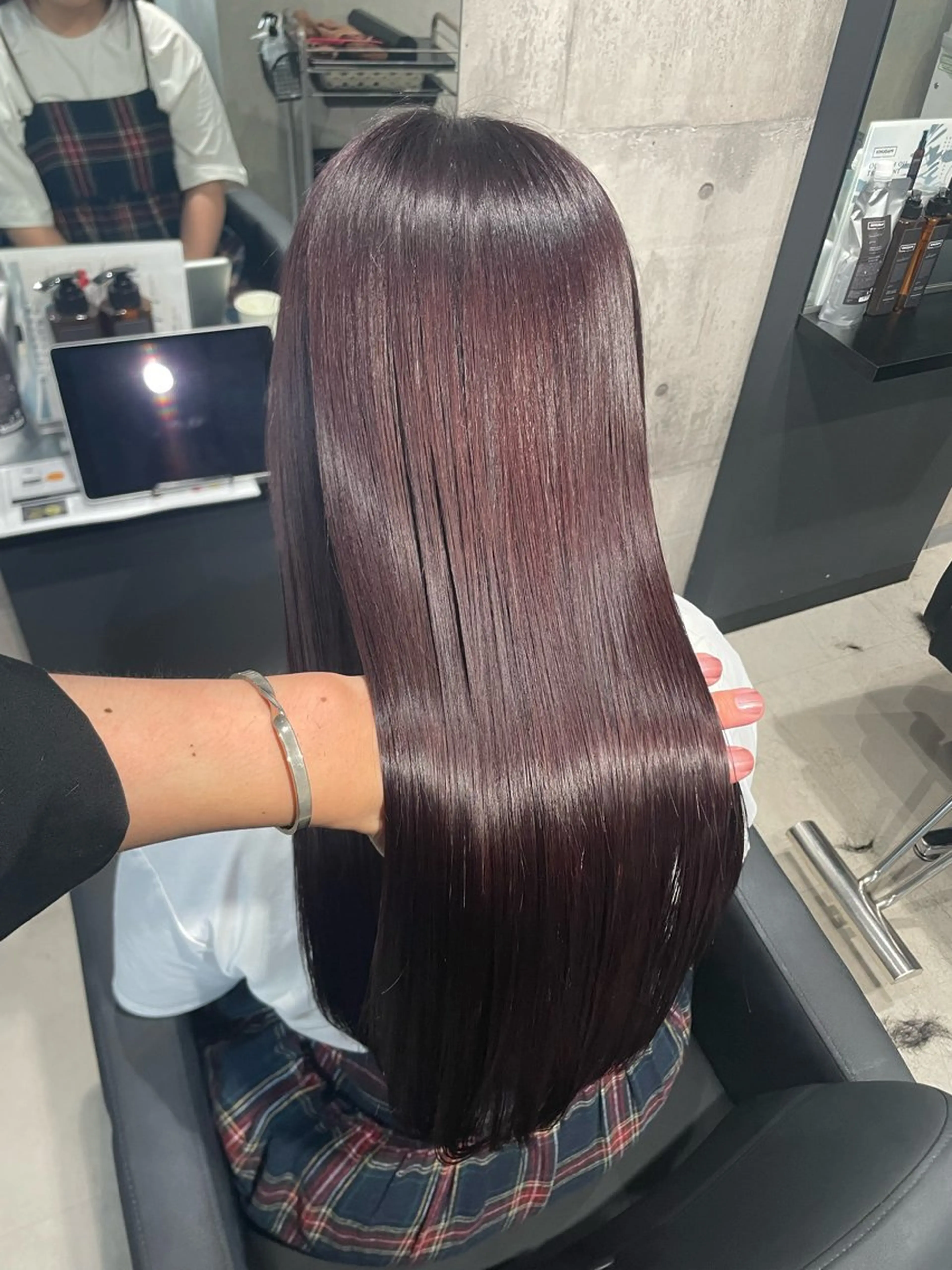 ロング カラー ラベンダーカラー ピンクカラー ピンクラベンダー カット ヘアカラー トリートメント 🫧透明感/美髪🫧 Hiroakiのヘアスタイル