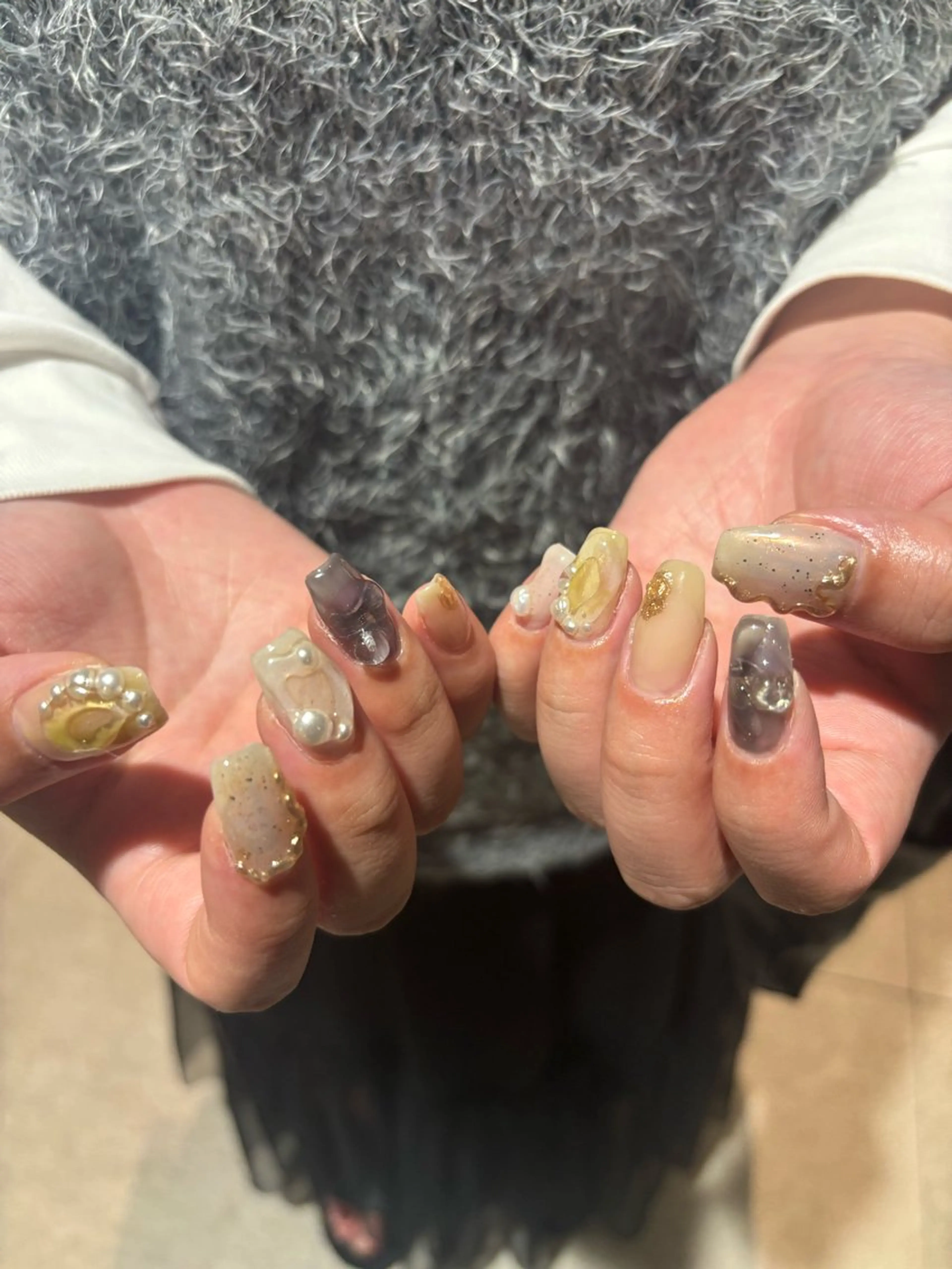 ネイル mano Hanaのネイルデザイン