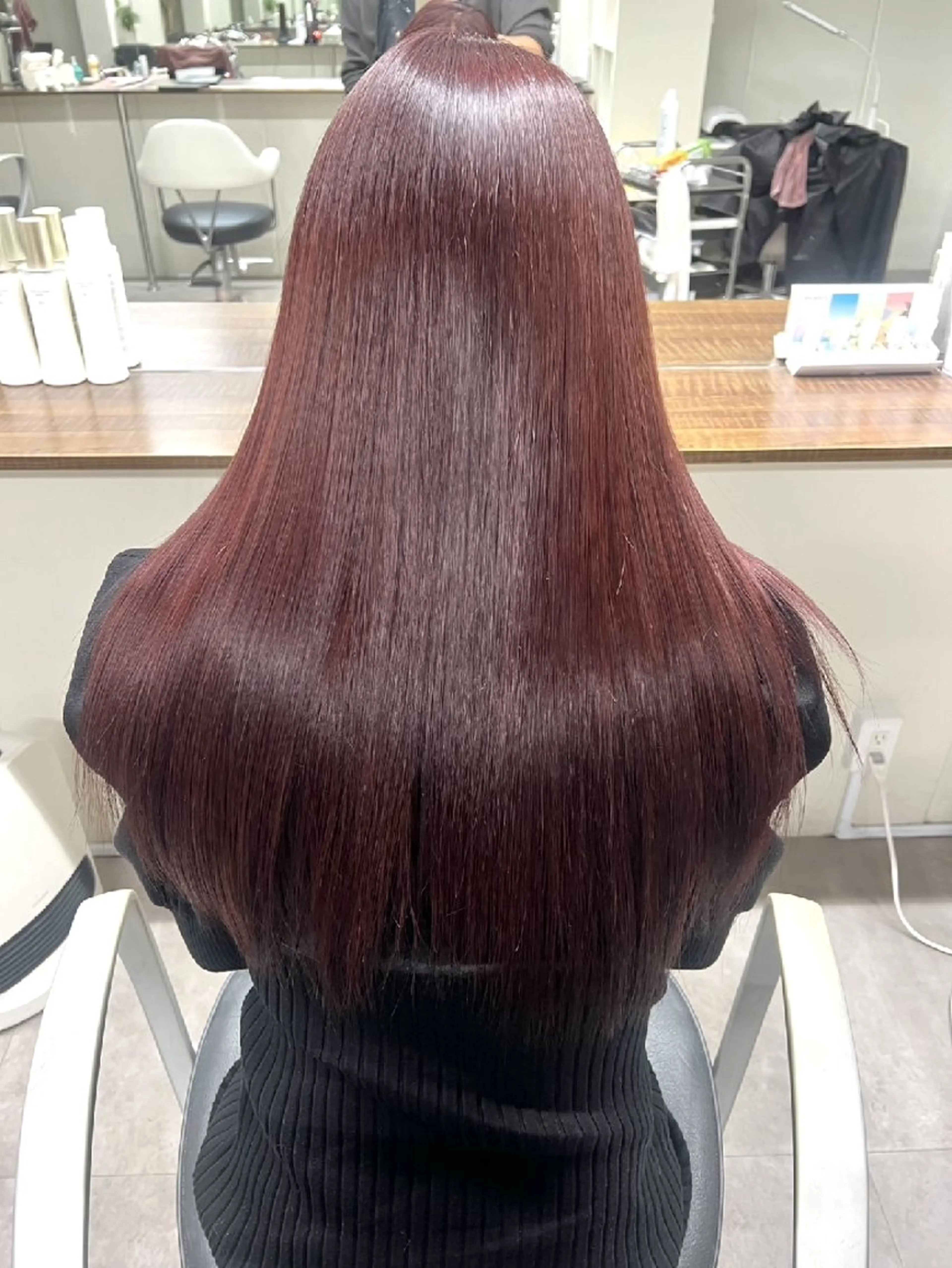 ロング 髪質改善 カット 縮毛矯正 トリートメント 【艶髪　縮毛矯正】 松原　勇気のヘアスタイル