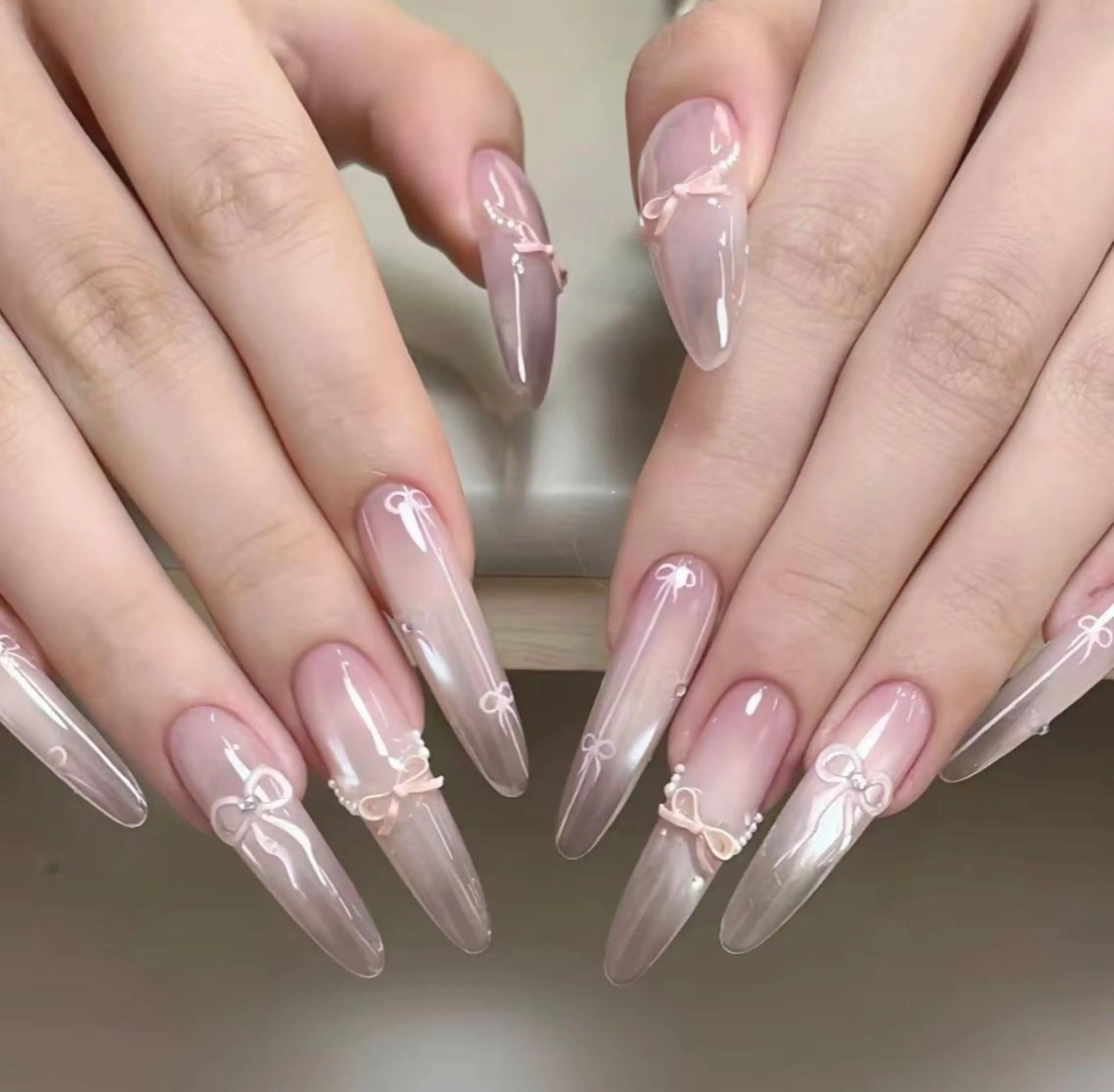 ネイル ハンドネイル By moonネイル 🌷ワンホン/韓国風のネイルデザイン