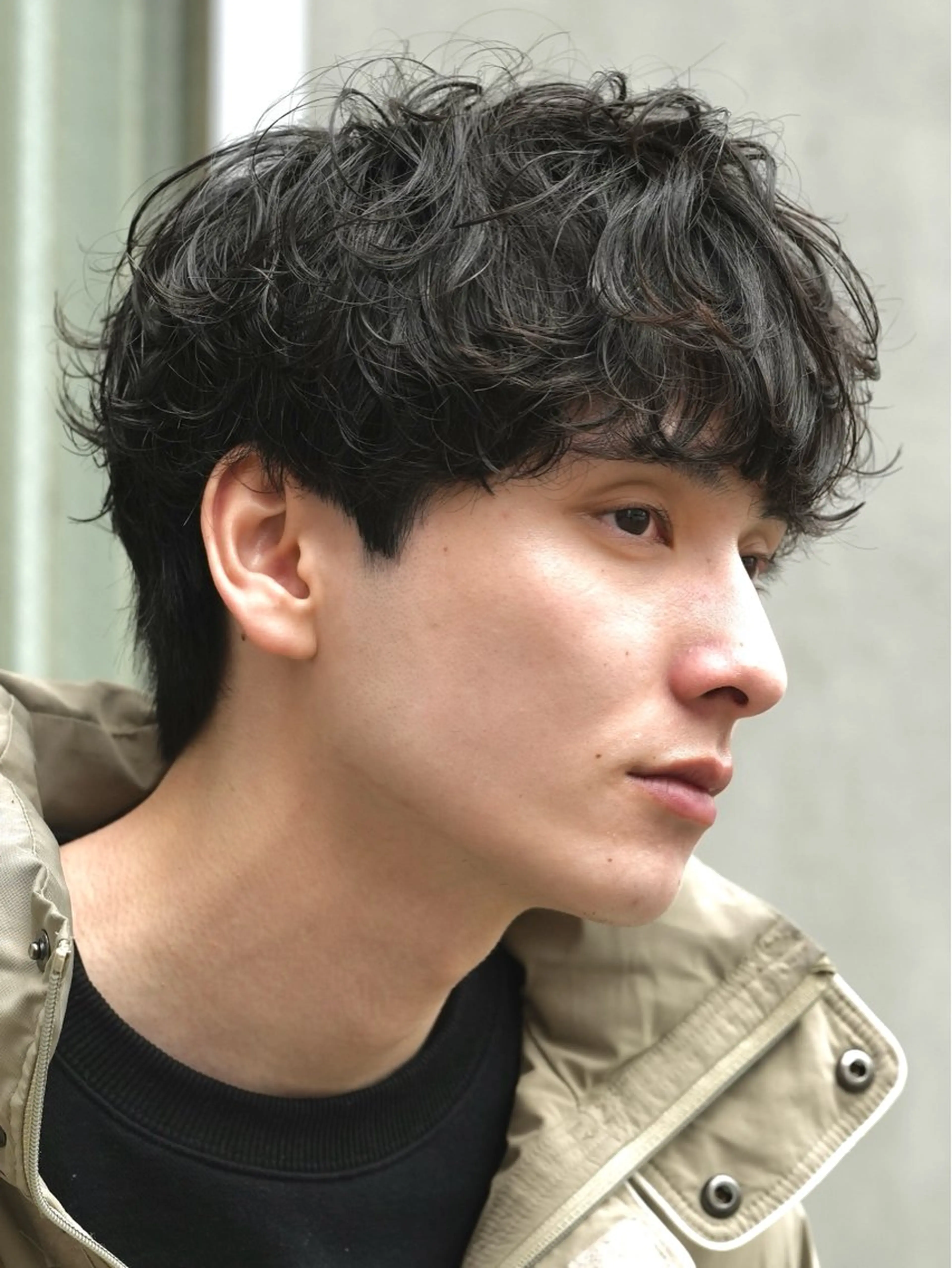 ショート パーマ メンズ 原宿/メンズパーマ 悠里のヘアスタイル
