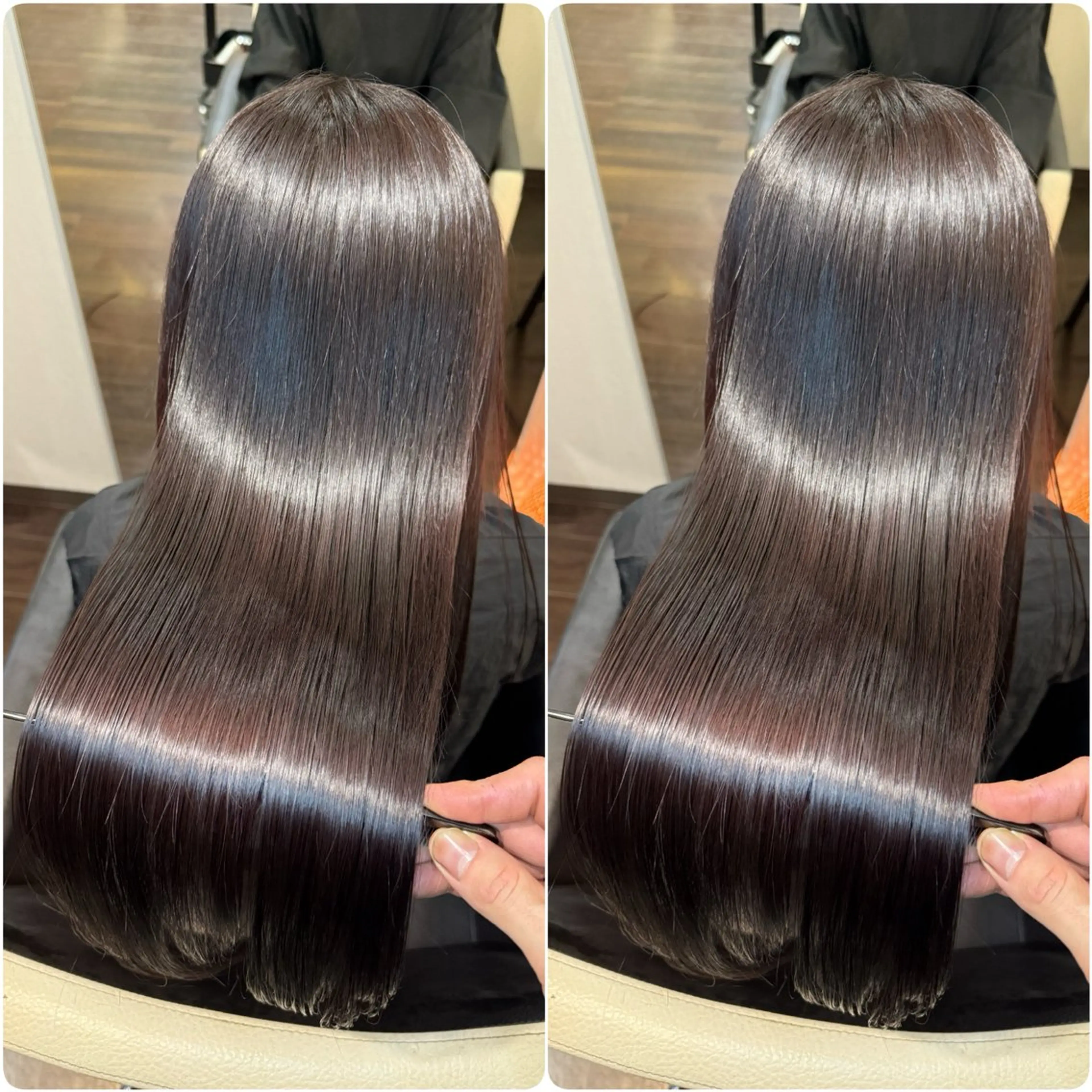 ロング カラー カット ヘアカラー トリートメント ヘッドスパ youres hair 髪質改善トリートメント&ヘッドスパ 新宿EAST所属・🌹ULTOWA🌹 髪質改善/縮毛/店長のヘアスタイル