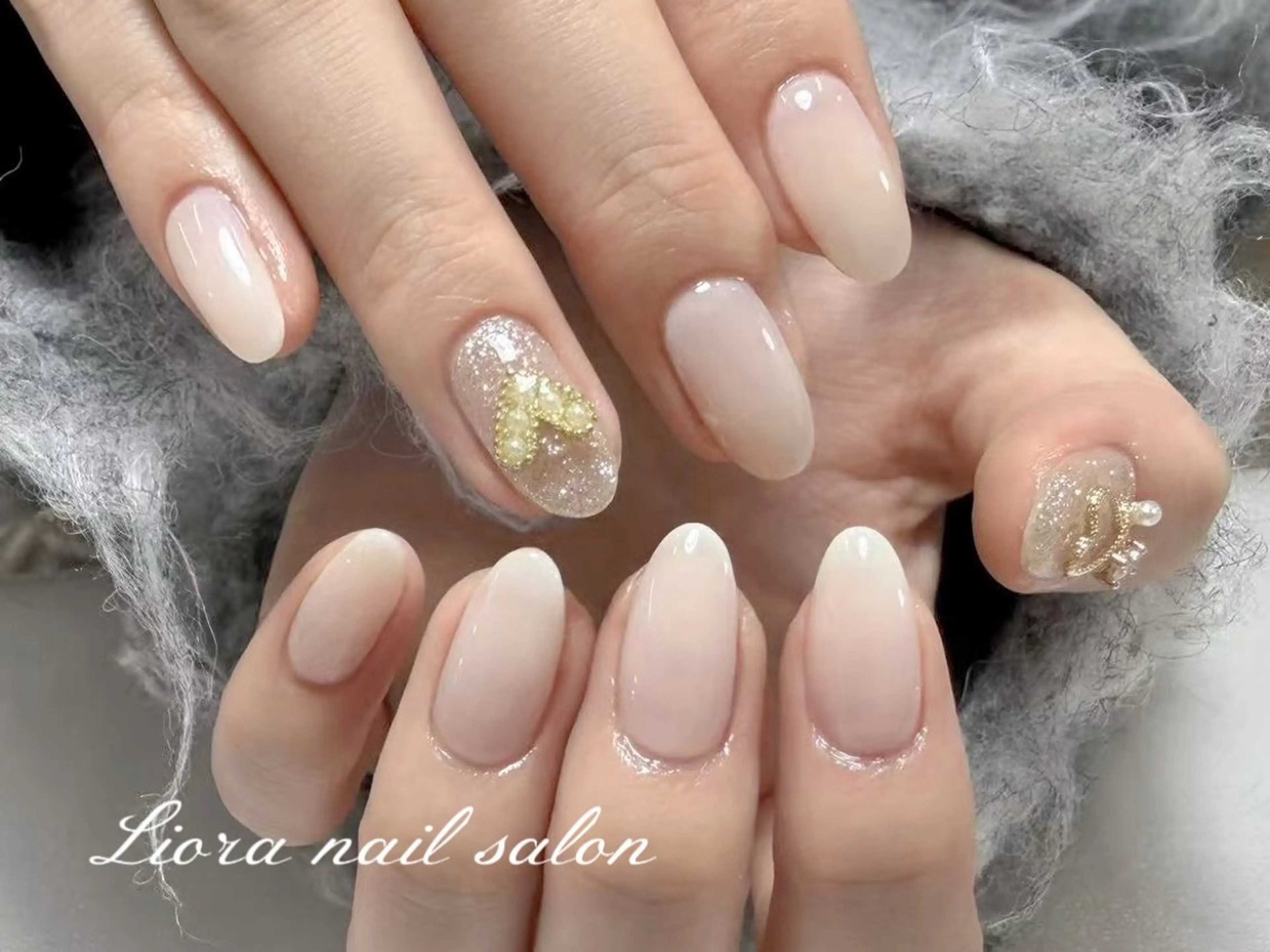 ネイル チークネイル フットネイル フレンチネイル ジェルネイル ガーリー ハンドネイル Liora nail スカルプ専門店のネイルデザイン