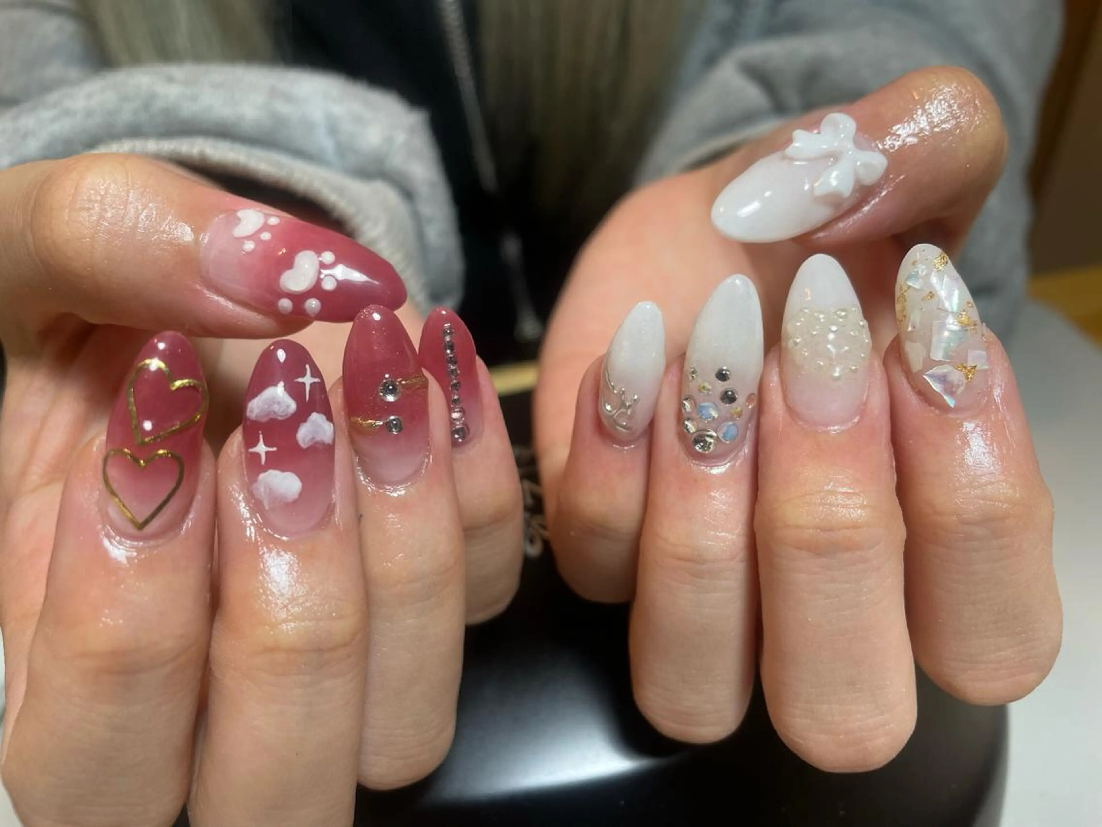 ロング ネイル 長さ出し M. KOTOMIのネイルデザイン