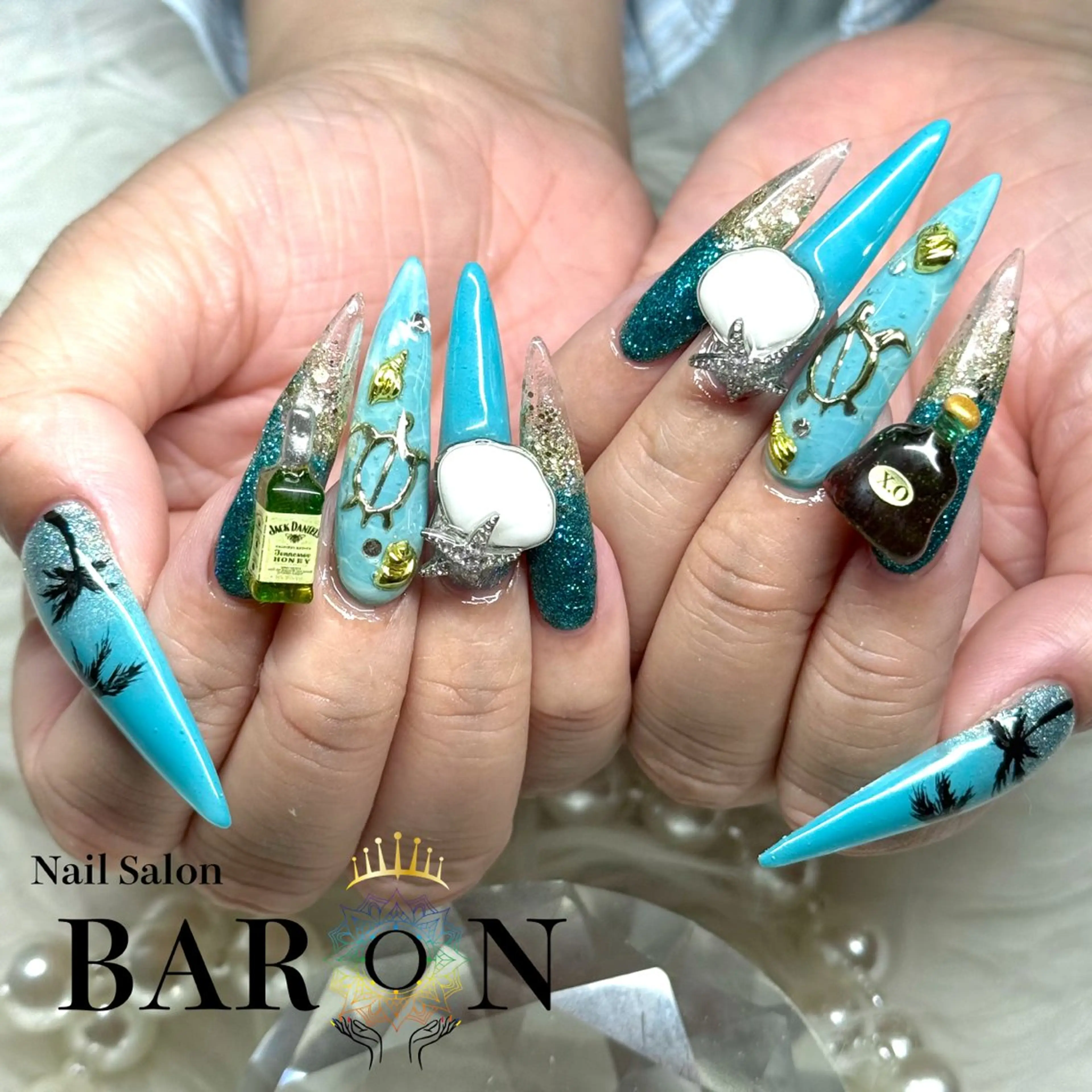 ネイル ハンドネイル BARON本厚木店 🐹RIN🐹のネイルデザイン